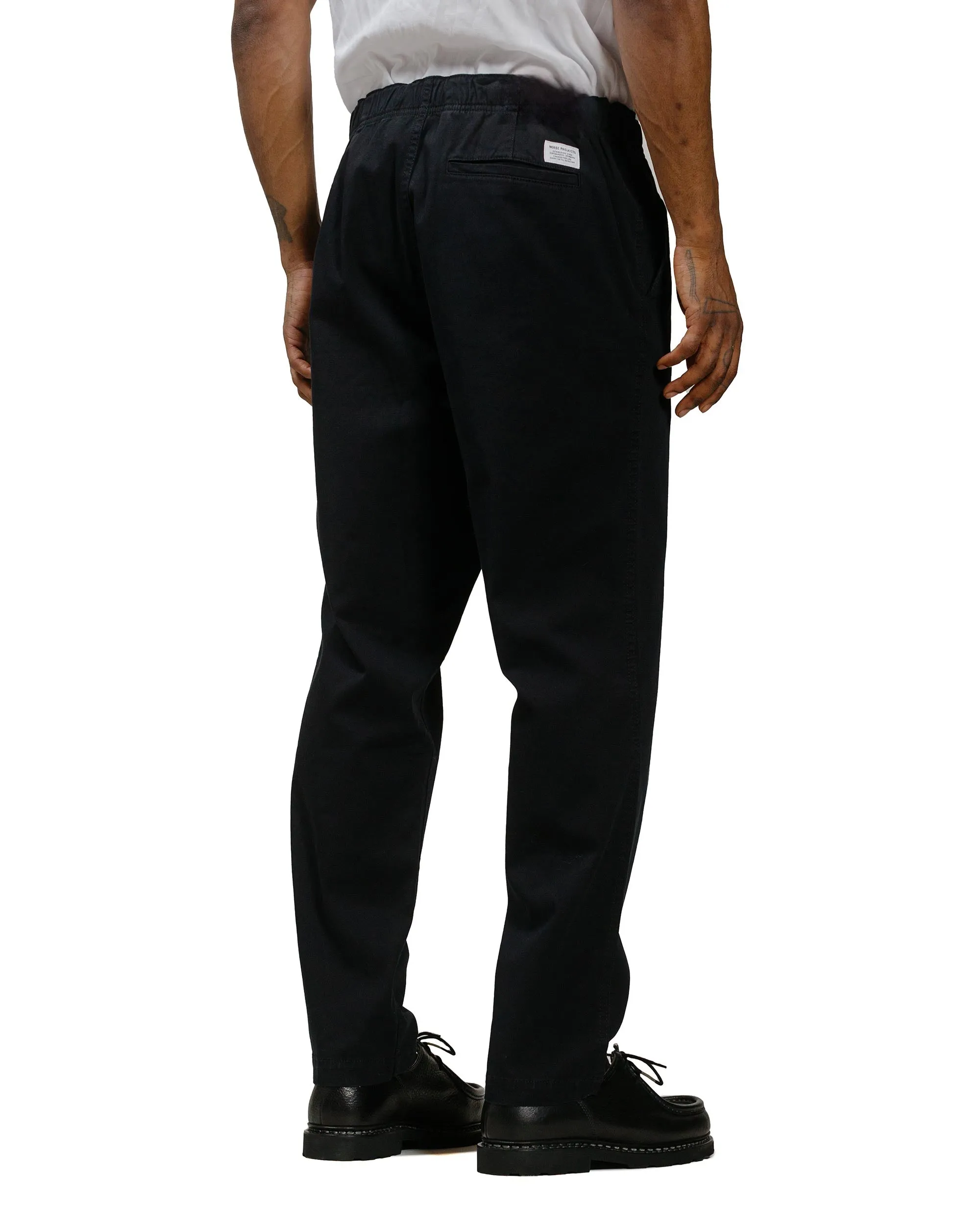 Norse Projects Ezra Light Stretch Black sold by Lost & Found product image thumbnail 3