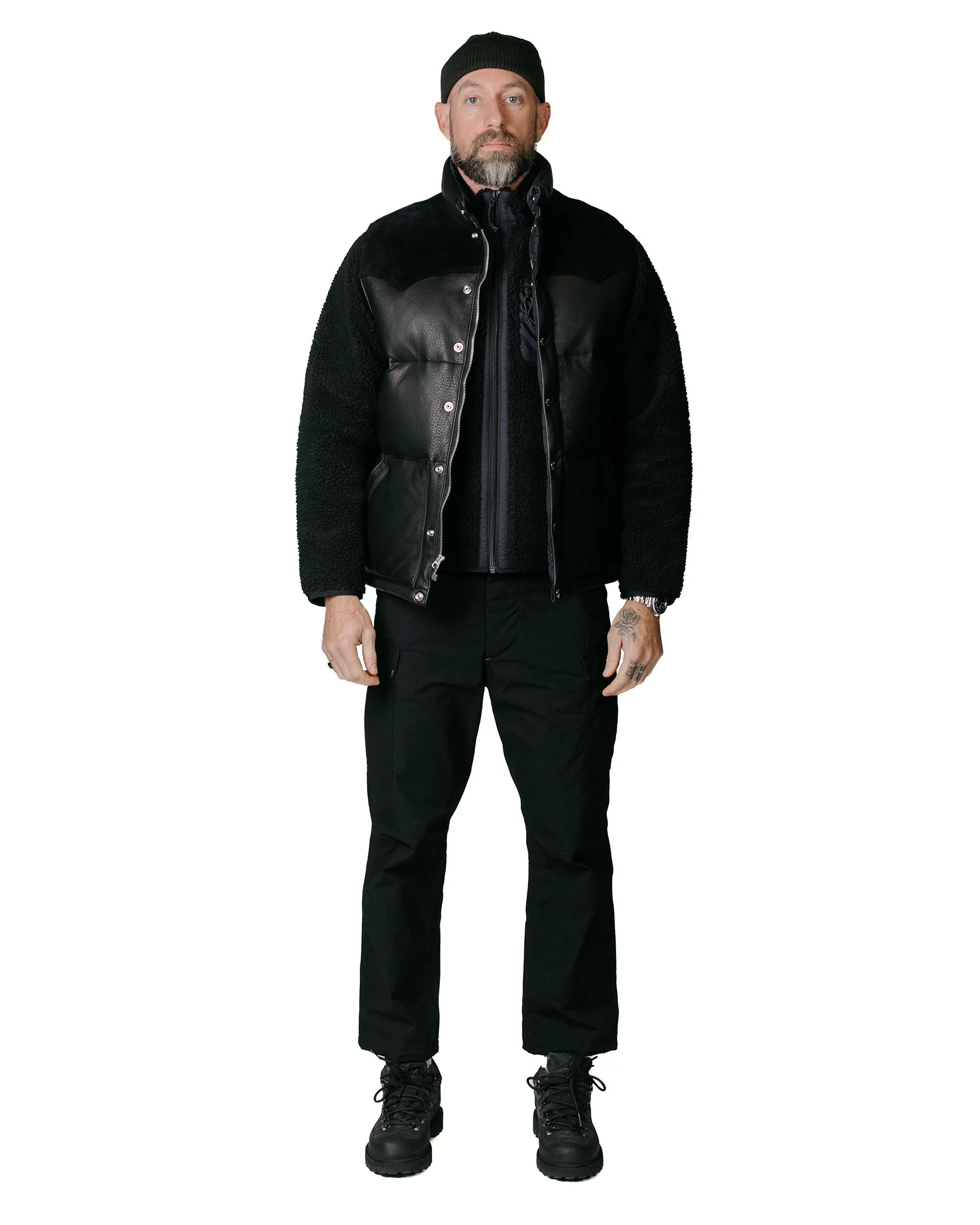 The Corona Utility FP006 Fatigue Slacks 'Jungle Slacks' N/C Military Ripstop Black sold by Lost & Found product image thumbnail 4