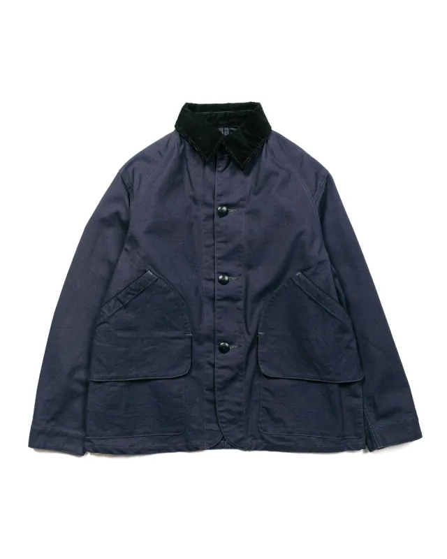The Corona Utility CJ001L Game Jacket Light High Density Cotton Duck Navy sold by Lost & Found