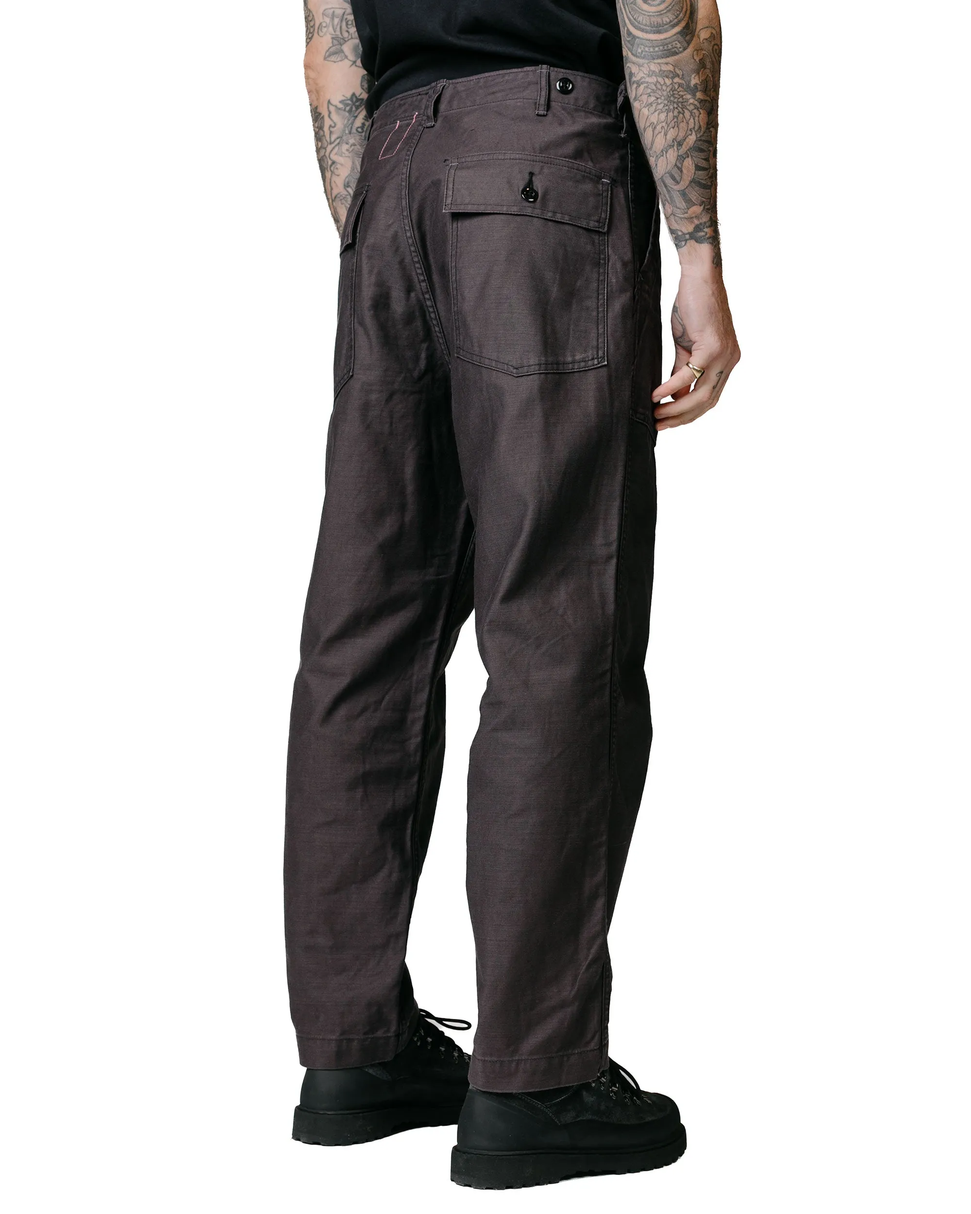 The Corona Utility FP001 Fatigue Slacks 'Utility Slacks' Utility Back Satin Black sold by Lost & Found product image thumbnail 3