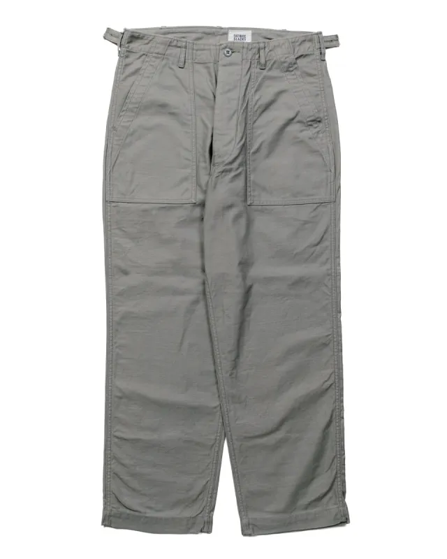 The Corona Utility FP001 Fatigue Slacks 'Utility Slacks' Utility Back Satin Sage Green sold by Lost & Found