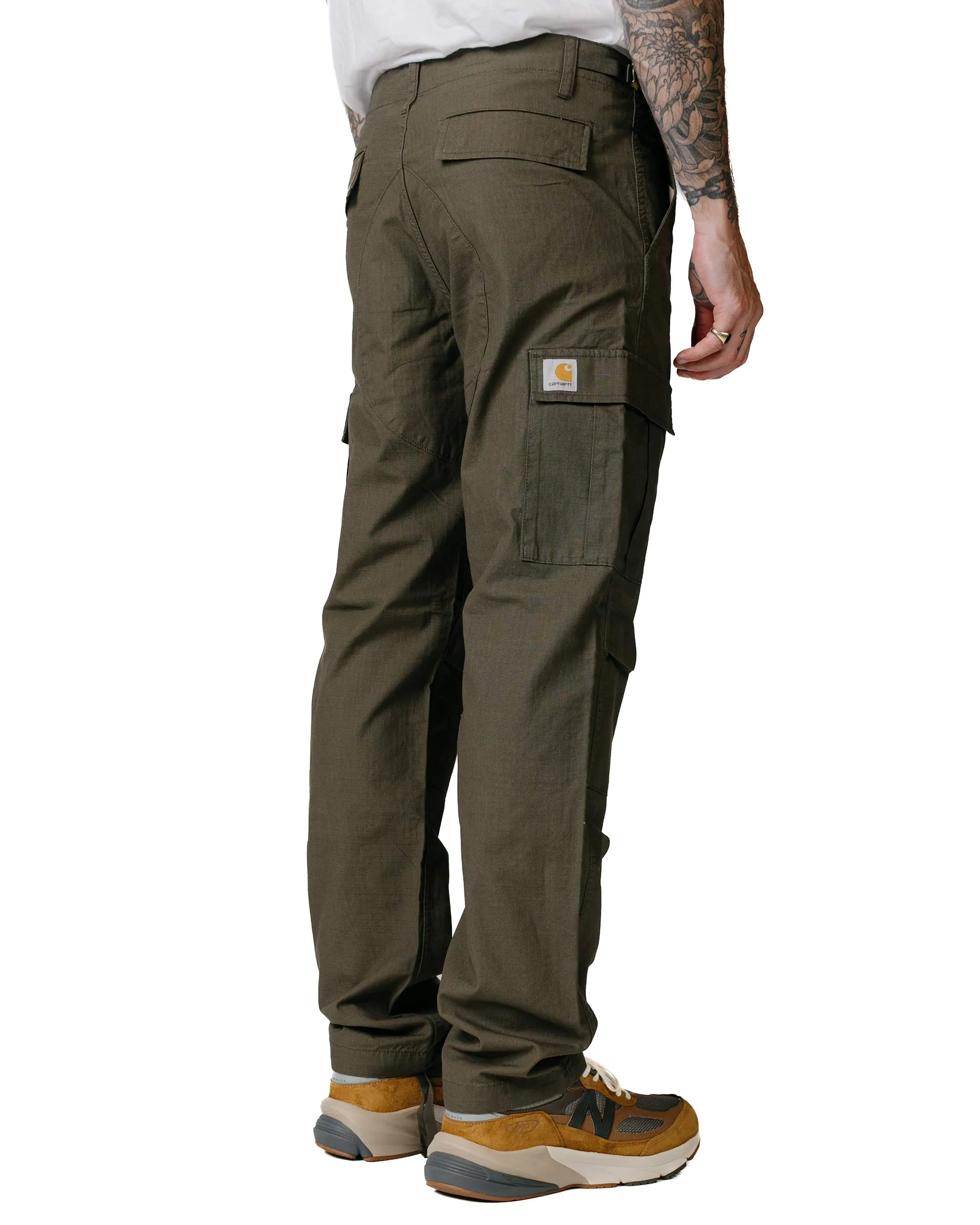 Carhartt W.I.P. Aviation Pant Cypress Rinsed sold by Lost & Found product image thumbnail 3