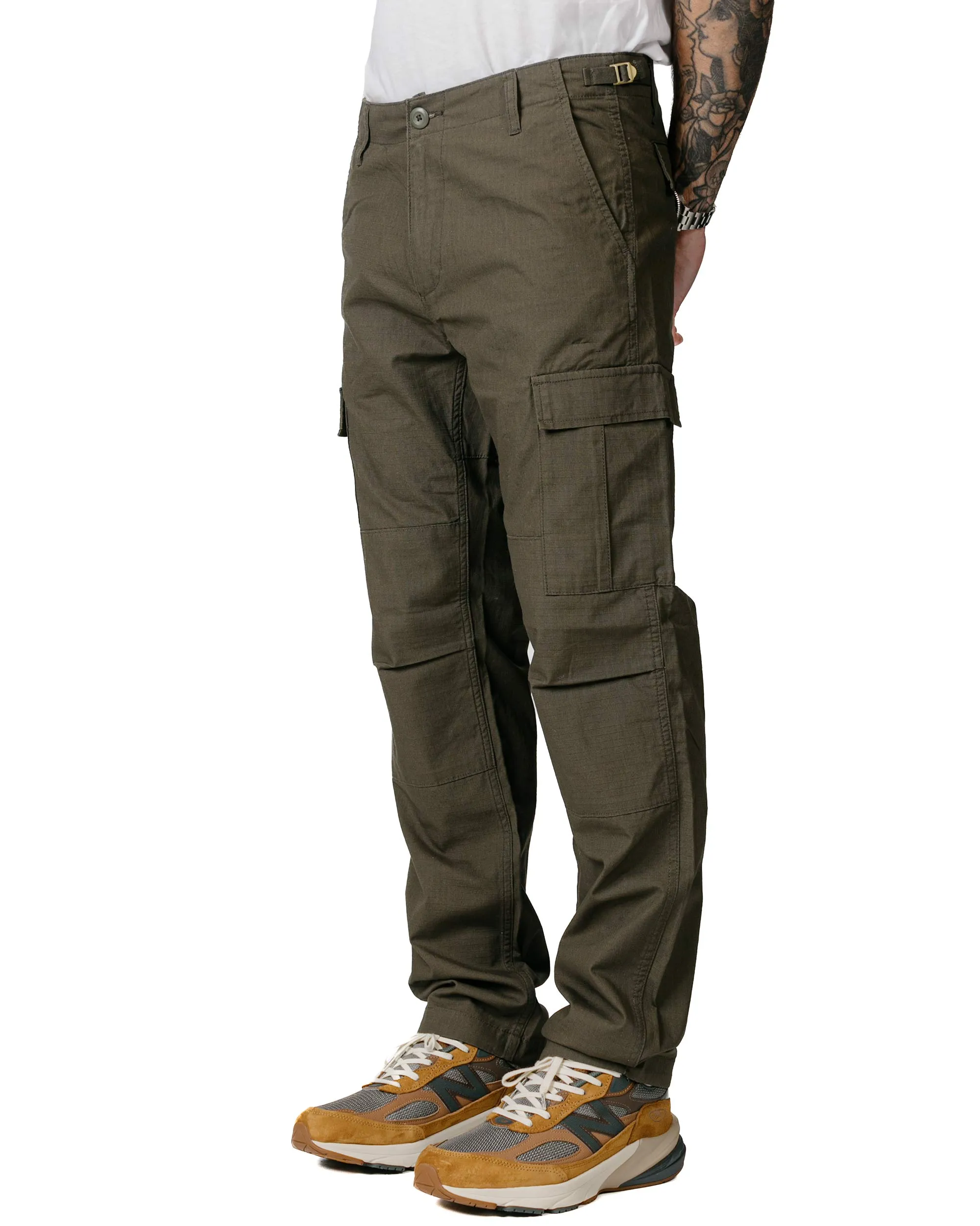 Carhartt W.I.P. Aviation Pant Cypress Rinsed sold by Lost & Found product image thumbnail 2
