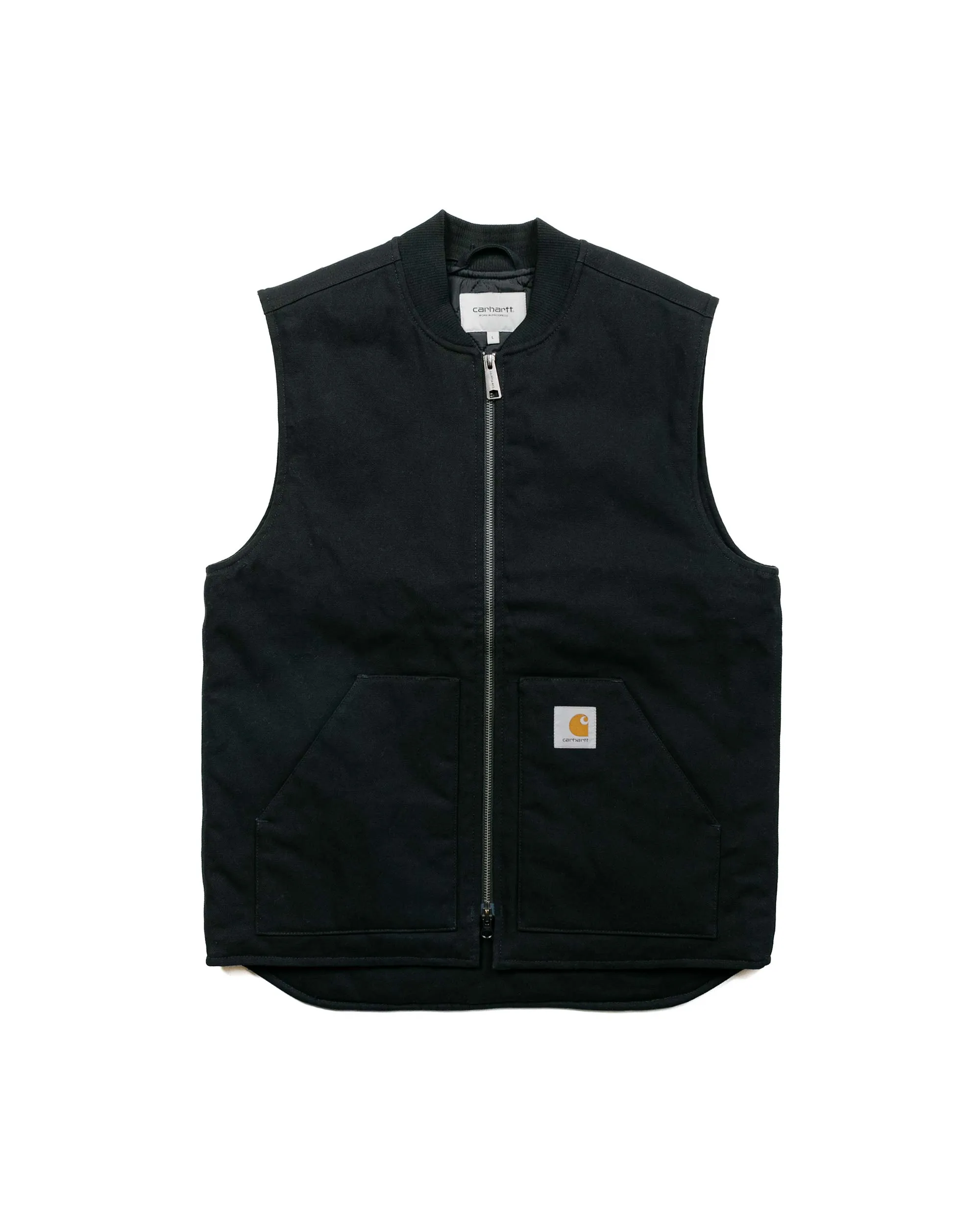 Carhartt W.I.P. Classic Vest Black Rigid sold by Lost & Found