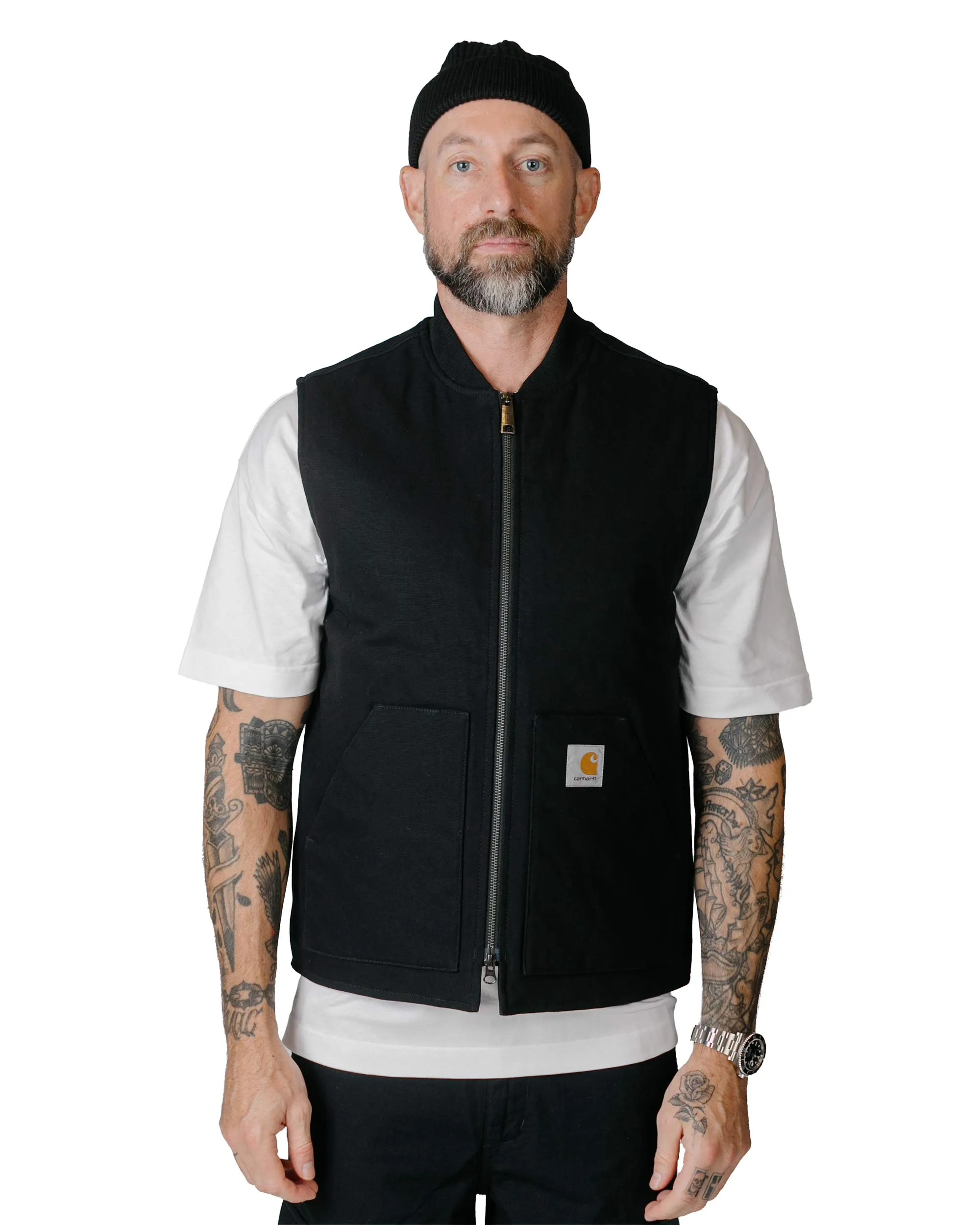 Carhartt W.I.P. Classic Vest Black Rigid sold by Lost & Found product image thumbnail 2
