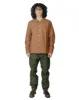 Bather Mocha Flannel Leisure Shirt sold by Lost & Found