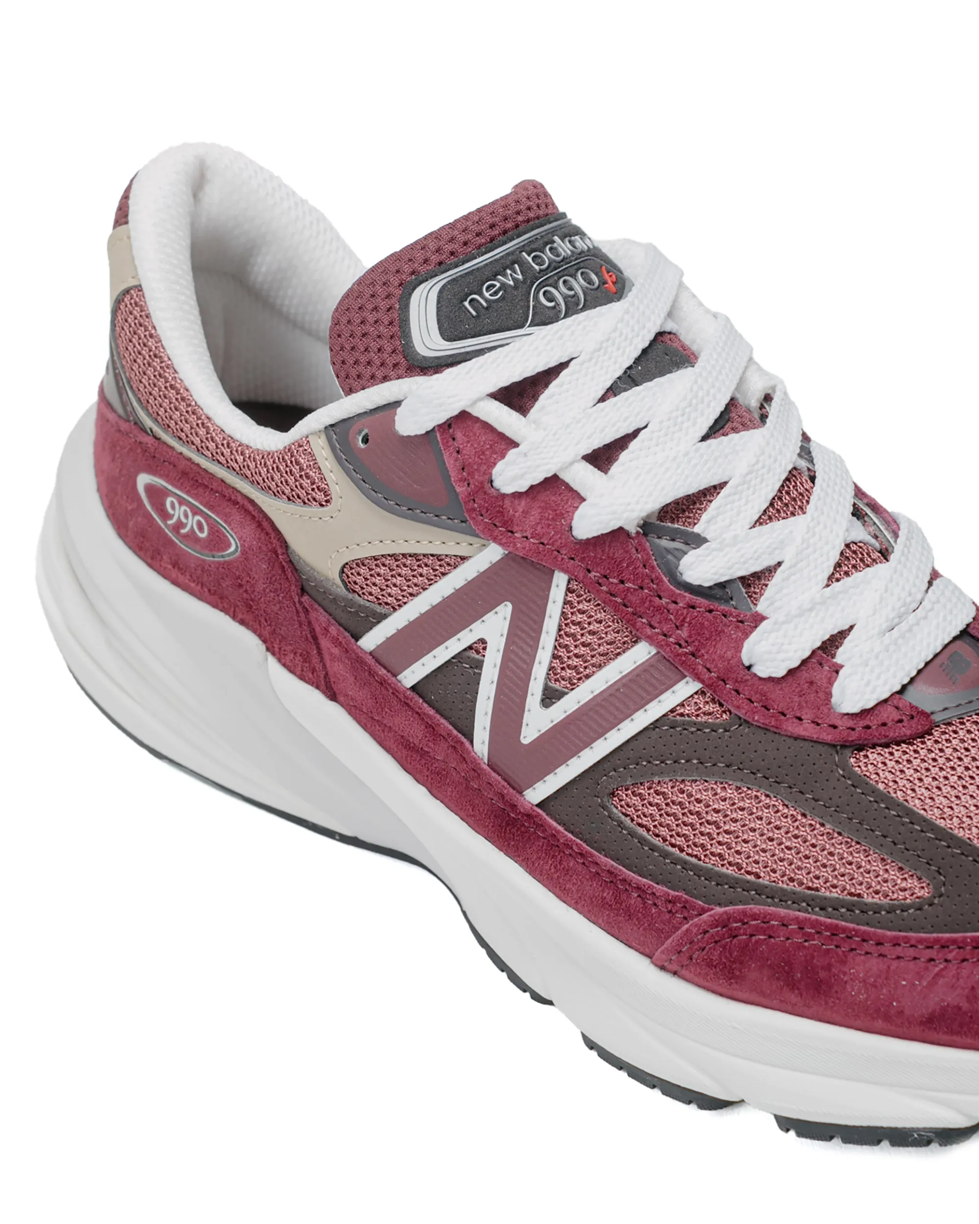 New Balance U990BT6 Burgundy/Tan sold by Lost & Found product image thumbnail 3