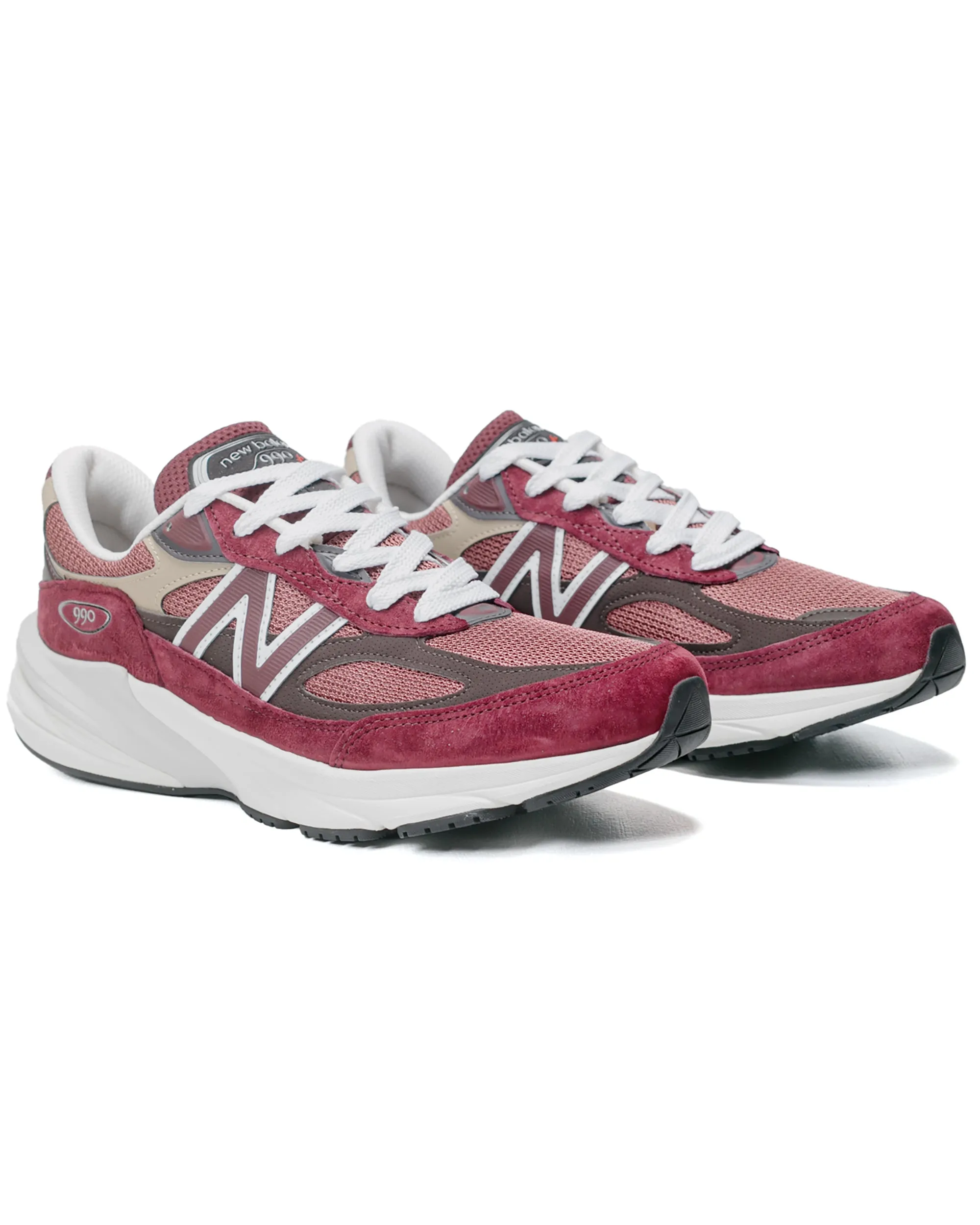New Balance U990BT6 Burgundy/Tan sold by Lost & Found product image thumbnail 2