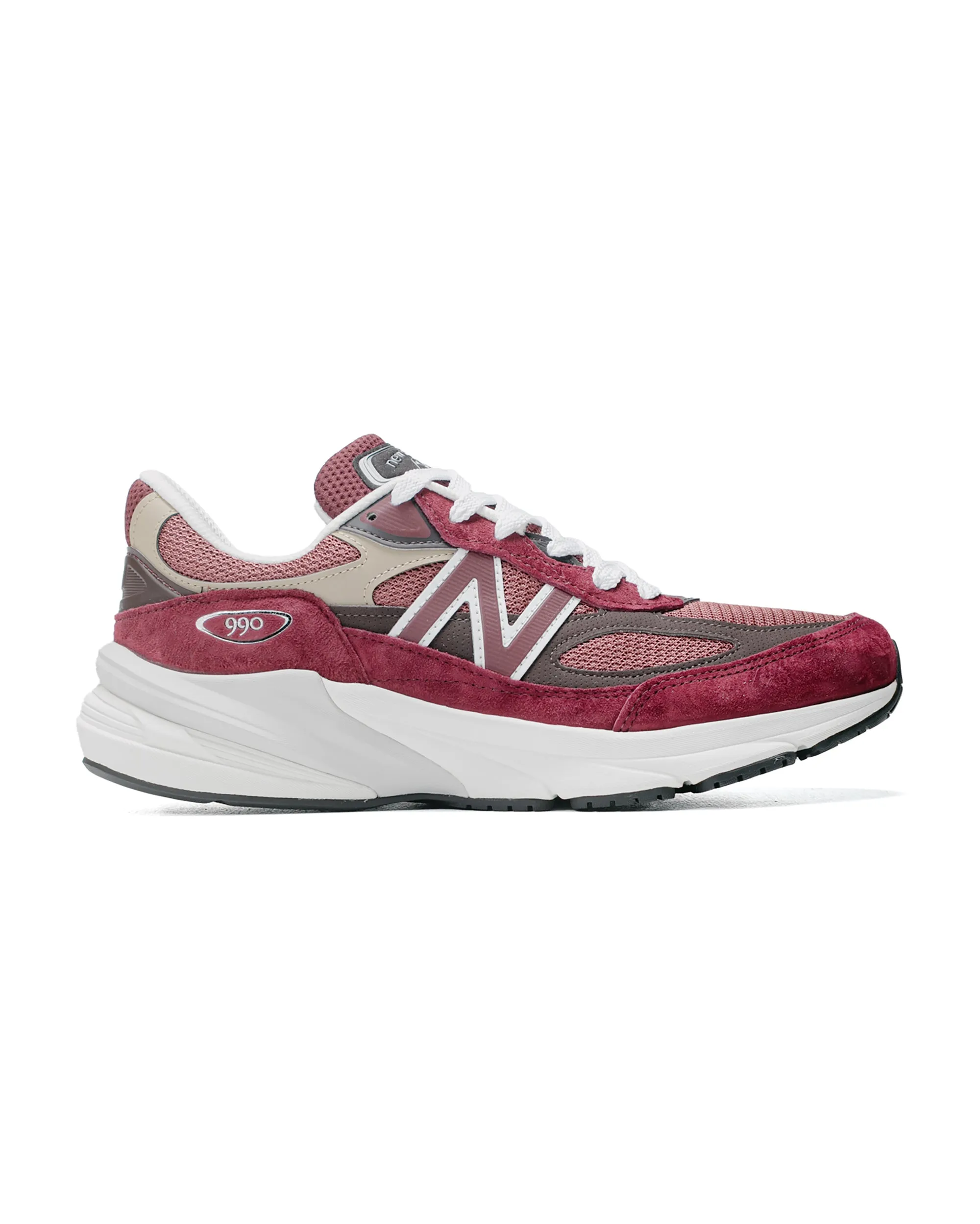 New Balance U990BT6 Burgundy/Tan sold by Lost & Found
