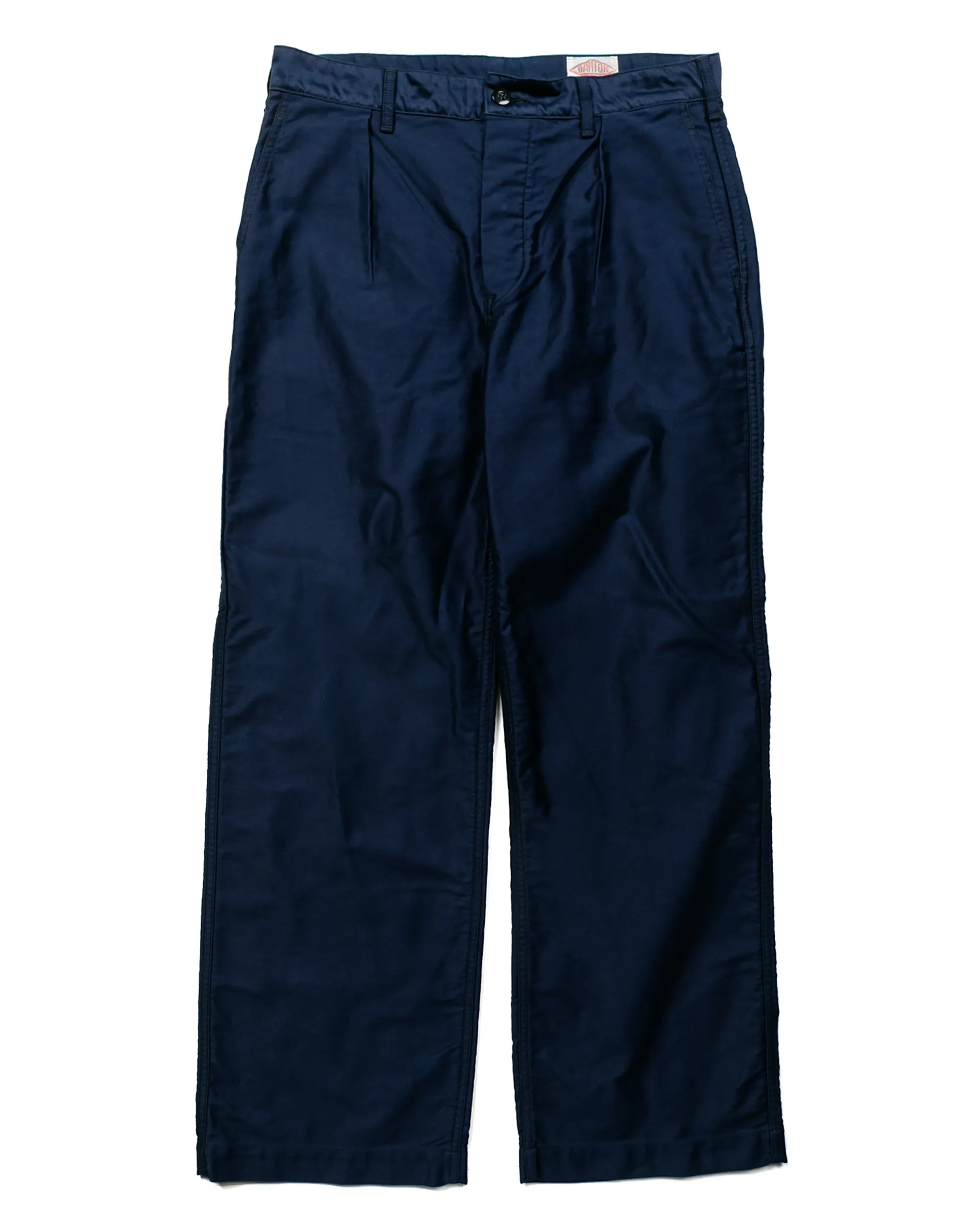 Danton Moleskin Work Pant Blue sold by Lost & Found
