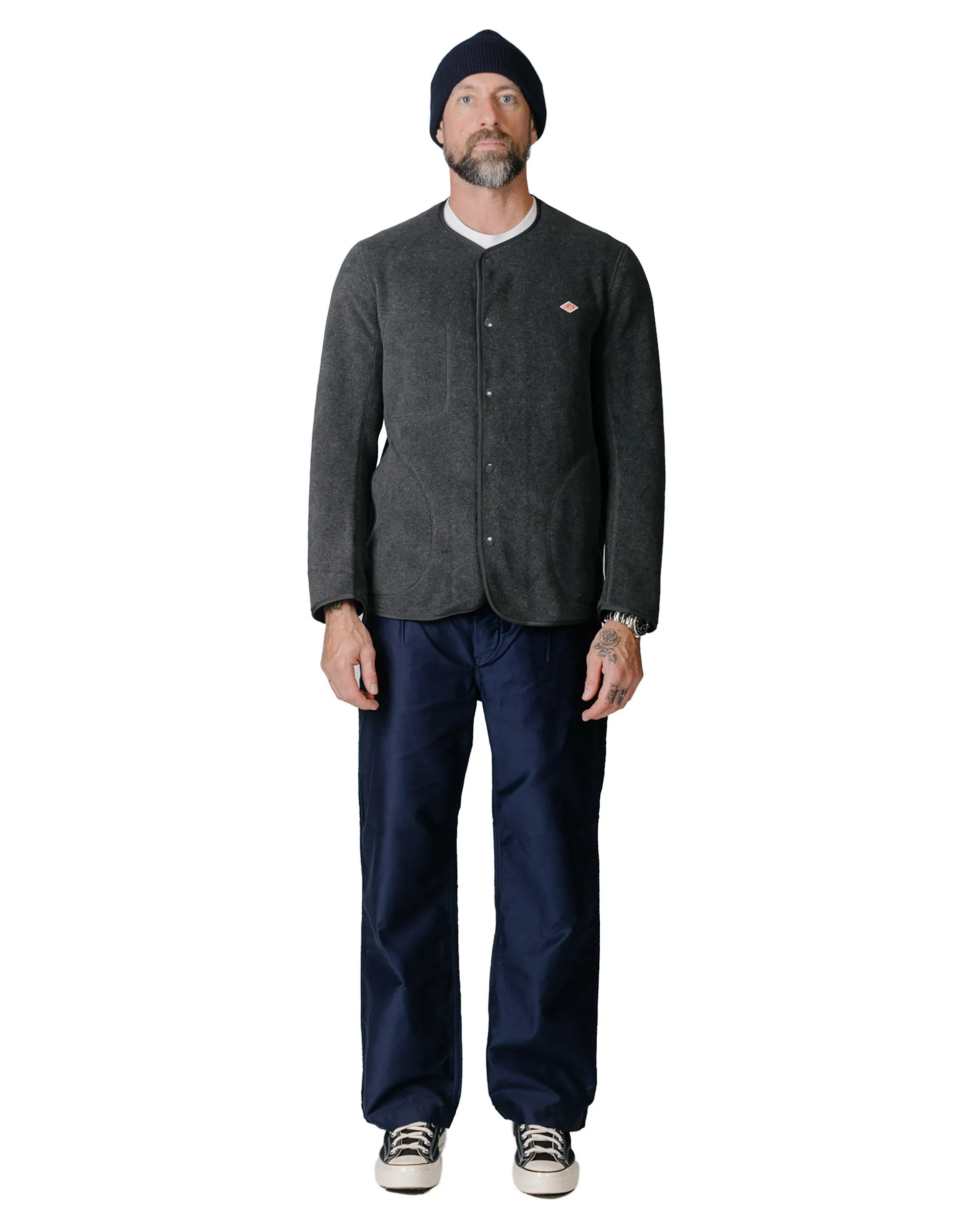 Danton Moleskin Work Pant Blue sold by Lost & Found product image thumbnail 4