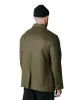 ts(s) Patch & Flap Pocket Shirt Collar Jacket Beaver Finished Super 100's Wool Double Cloth Olive sold by Lost & Found