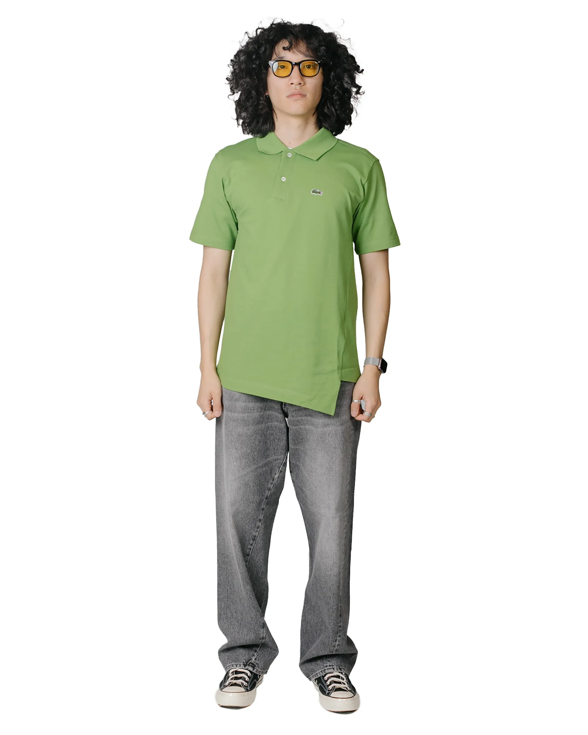 Comme des Garçons SHIRT x Lacoste Polo Shirt Green sold by Lost & Found product image thumbnail 4
