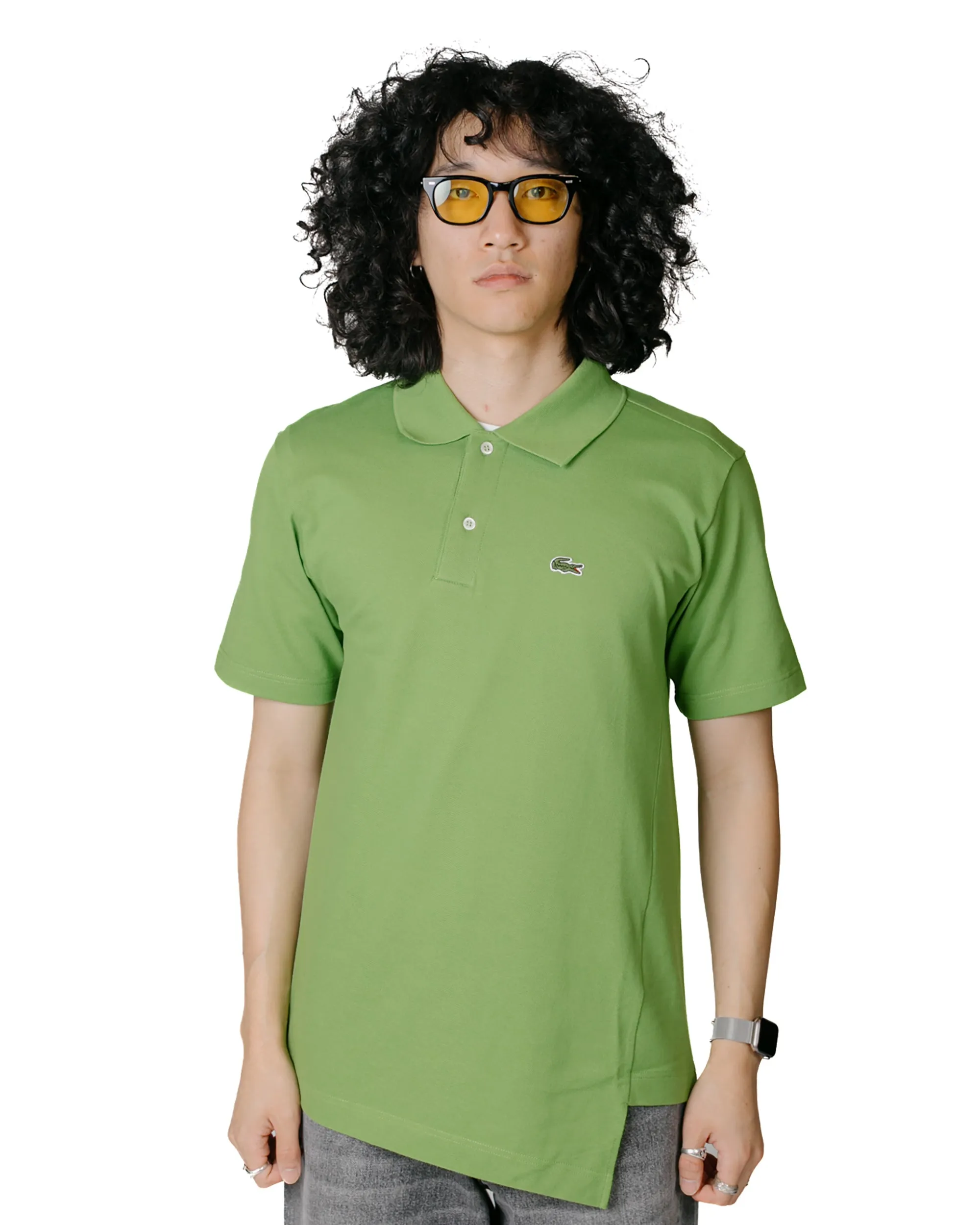 Comme des Garçons SHIRT x Lacoste Polo Shirt Green sold by Lost & Found product image thumbnail 2