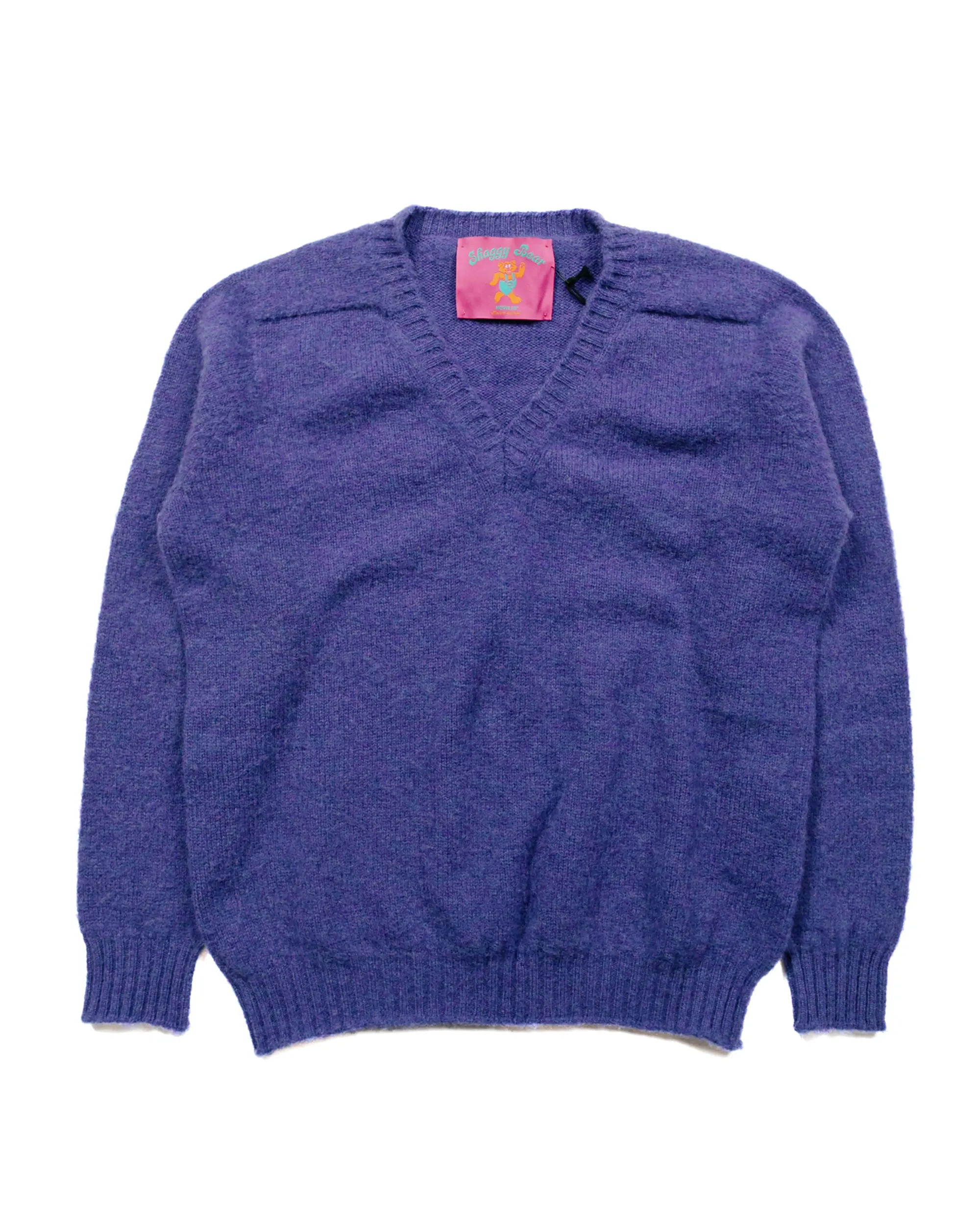 Howlin' Shaggy Bear V Neck Violet Dreams sold by Lost & Found