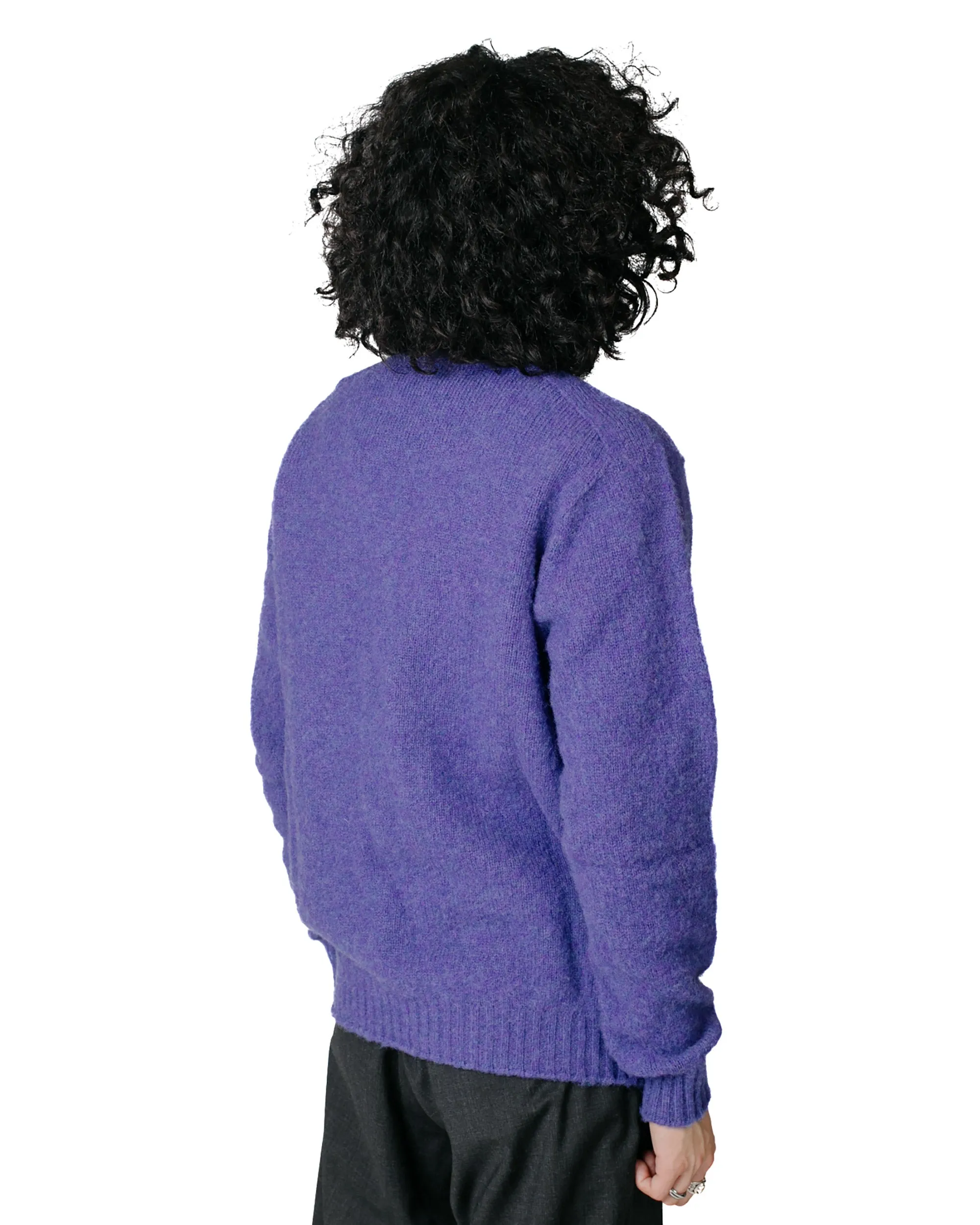 Howlin' Shaggy Bear V Neck Violet Dreams sold by Lost & Found product image thumbnail 3
