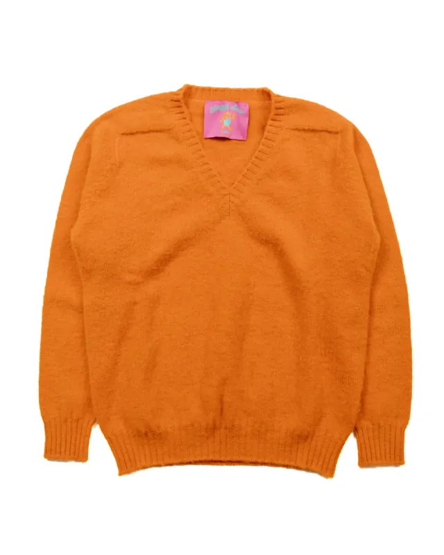 Howlin' Shaggy Bear V Neck Tangerine Dream sold by Lost & Found