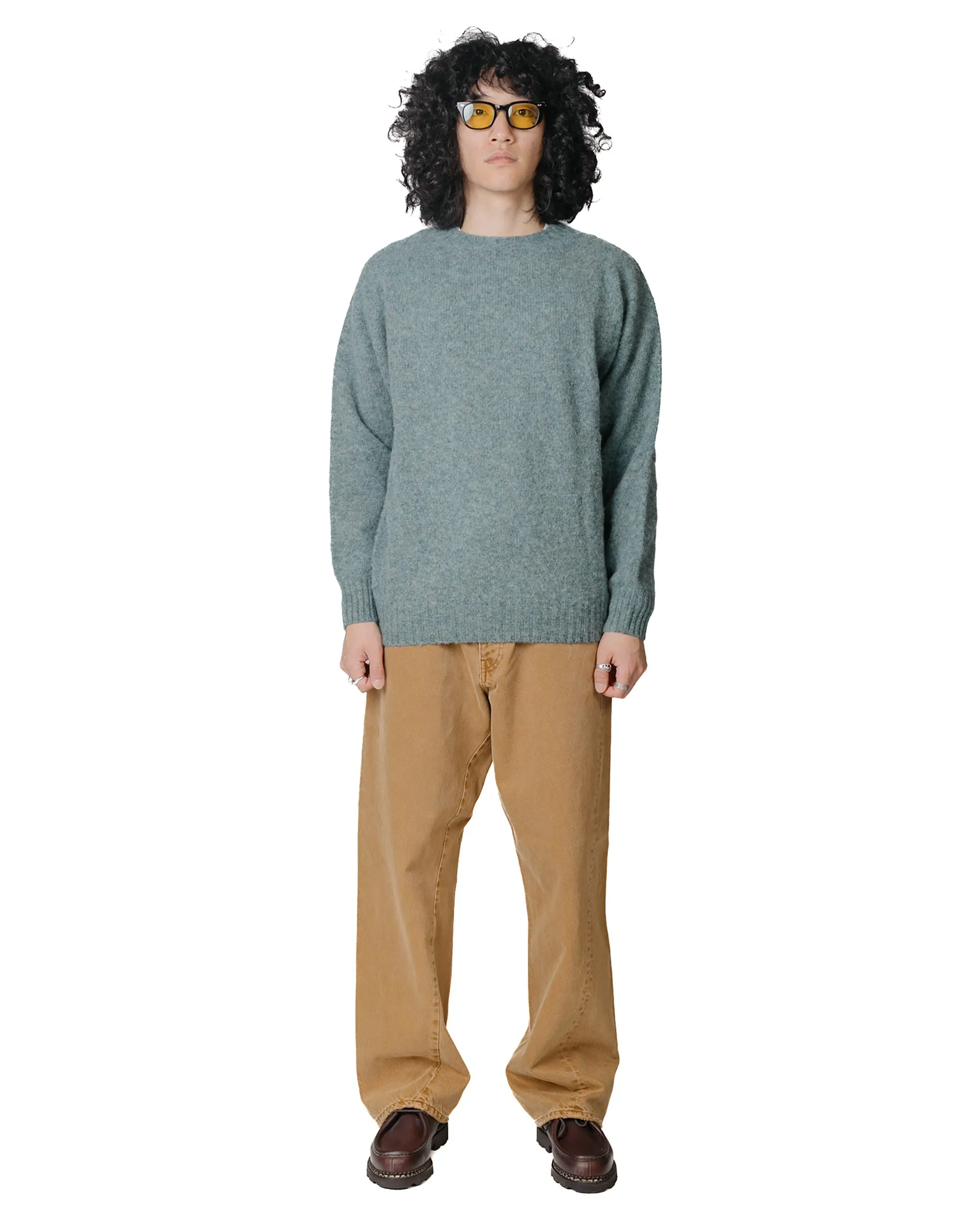 Lost & Found Shaggy Sweater Graphite Green sold by Lost & Found product image thumbnail 4