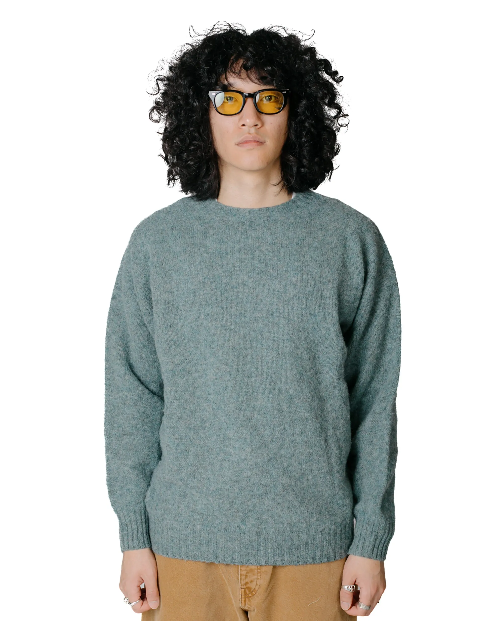 Lost & Found Shaggy Sweater Graphite Green sold by Lost & Found product image thumbnail 2