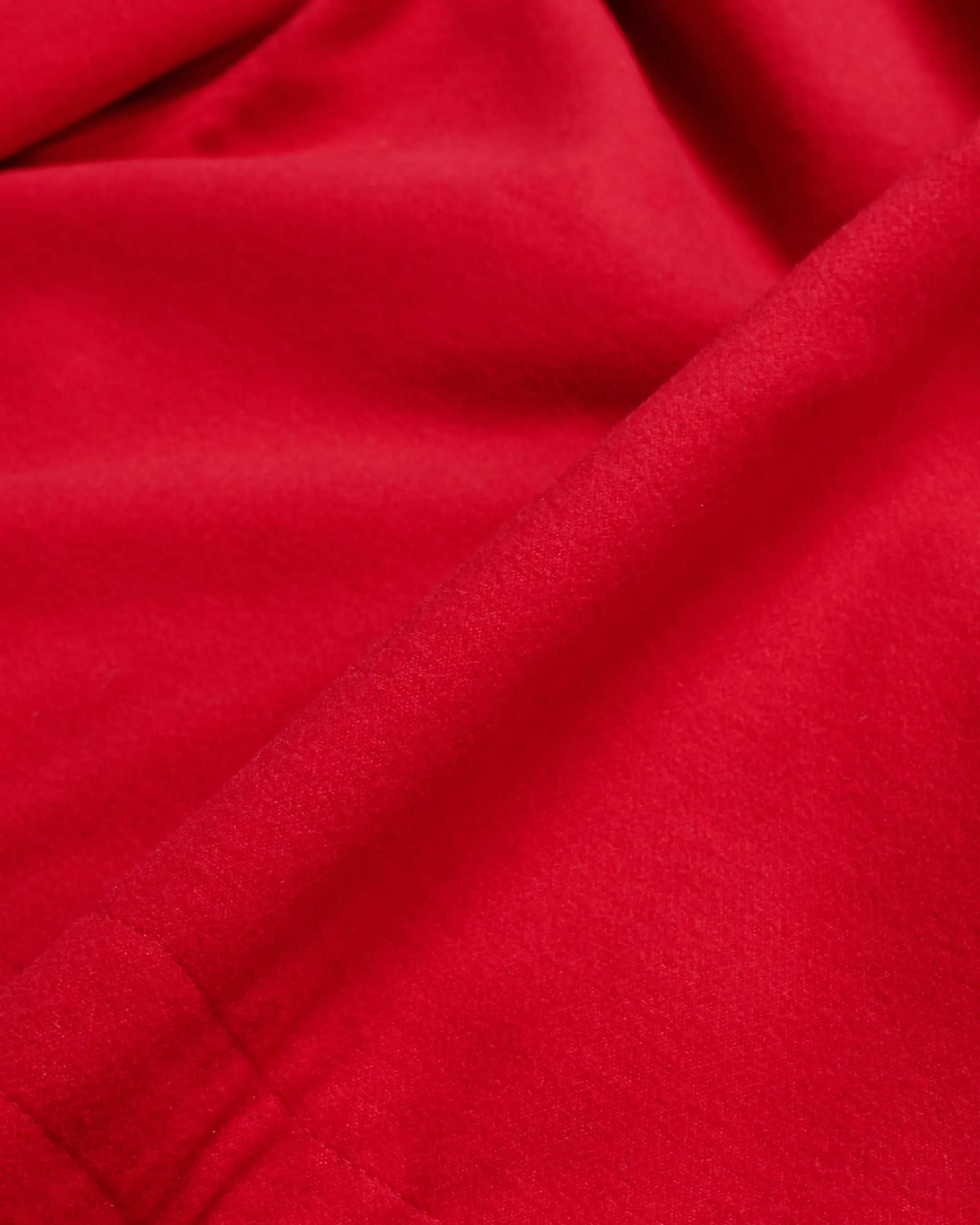 Engineered Garments SAS Jacket Red Fake Poly Fake Melton sold by Lost & Found product image thumbnail 5