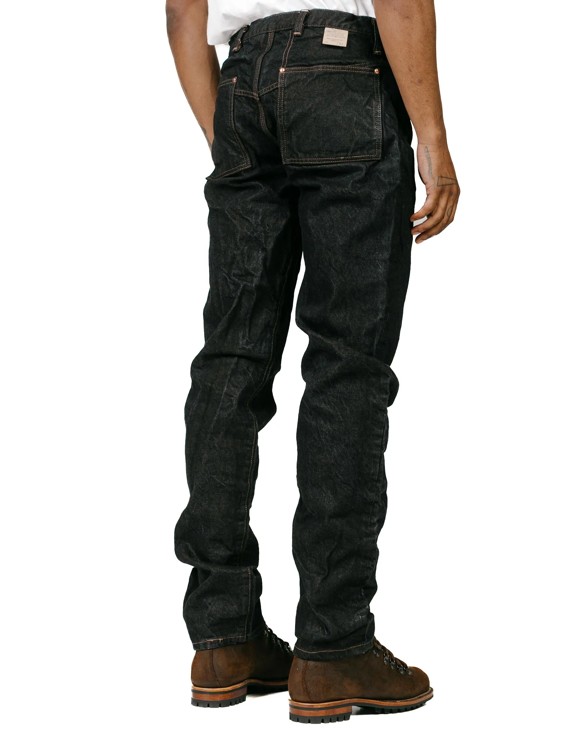 Tender Type 131 Lost Jeans 16oz Selvage Denim Tan Wattle Dyed sold by Lost & Found product image thumbnail 3