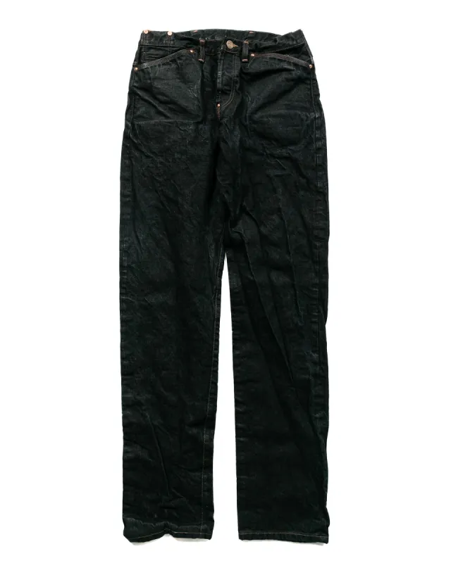 Tender Type 131 Lost Jeans 16oz Selvage Denim Tan Wattle Dyed made by Tender