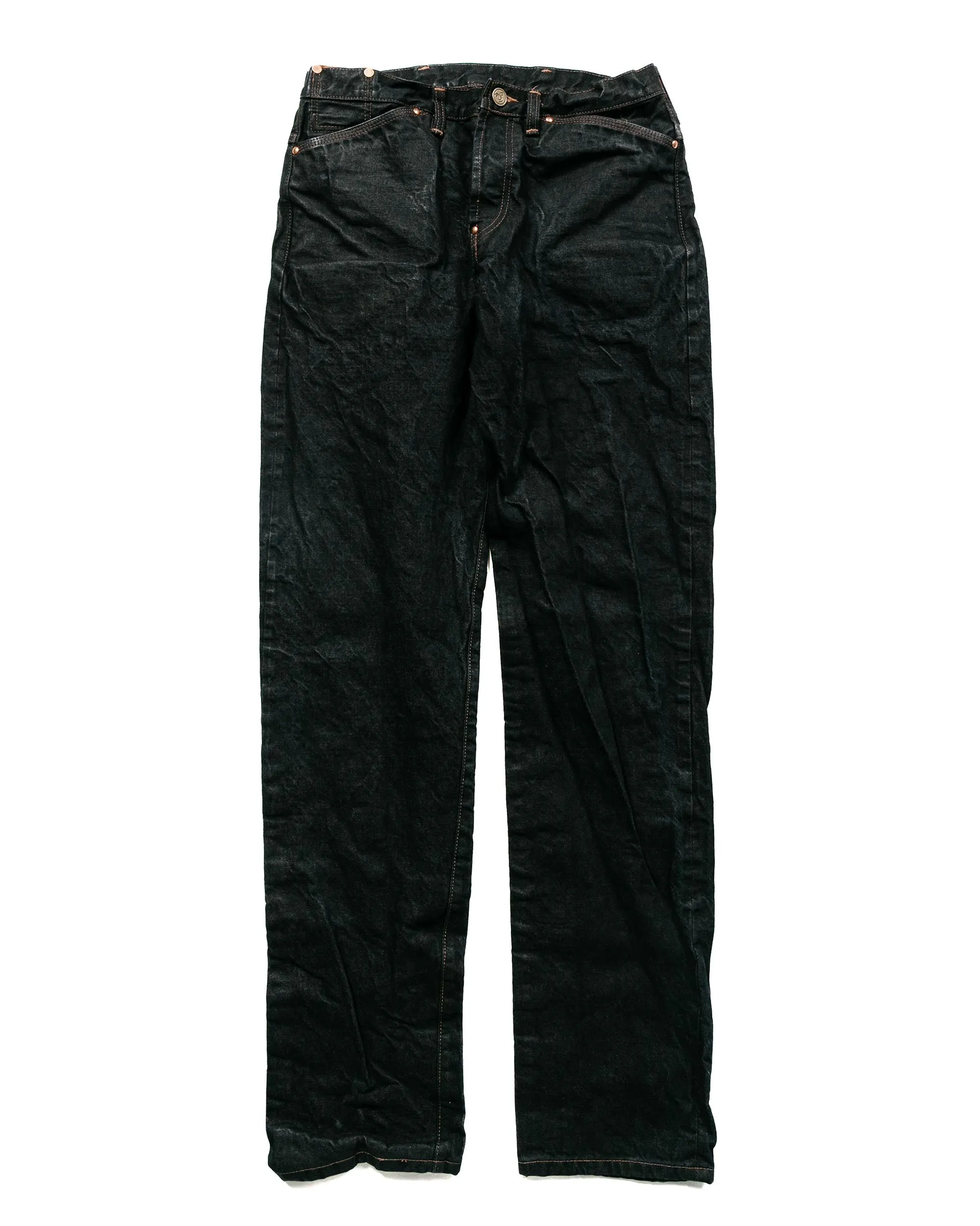 Tender Type 131 Lost Jeans 16oz Selvage Denim Tan Wattle Dyed sold by Lost & Found