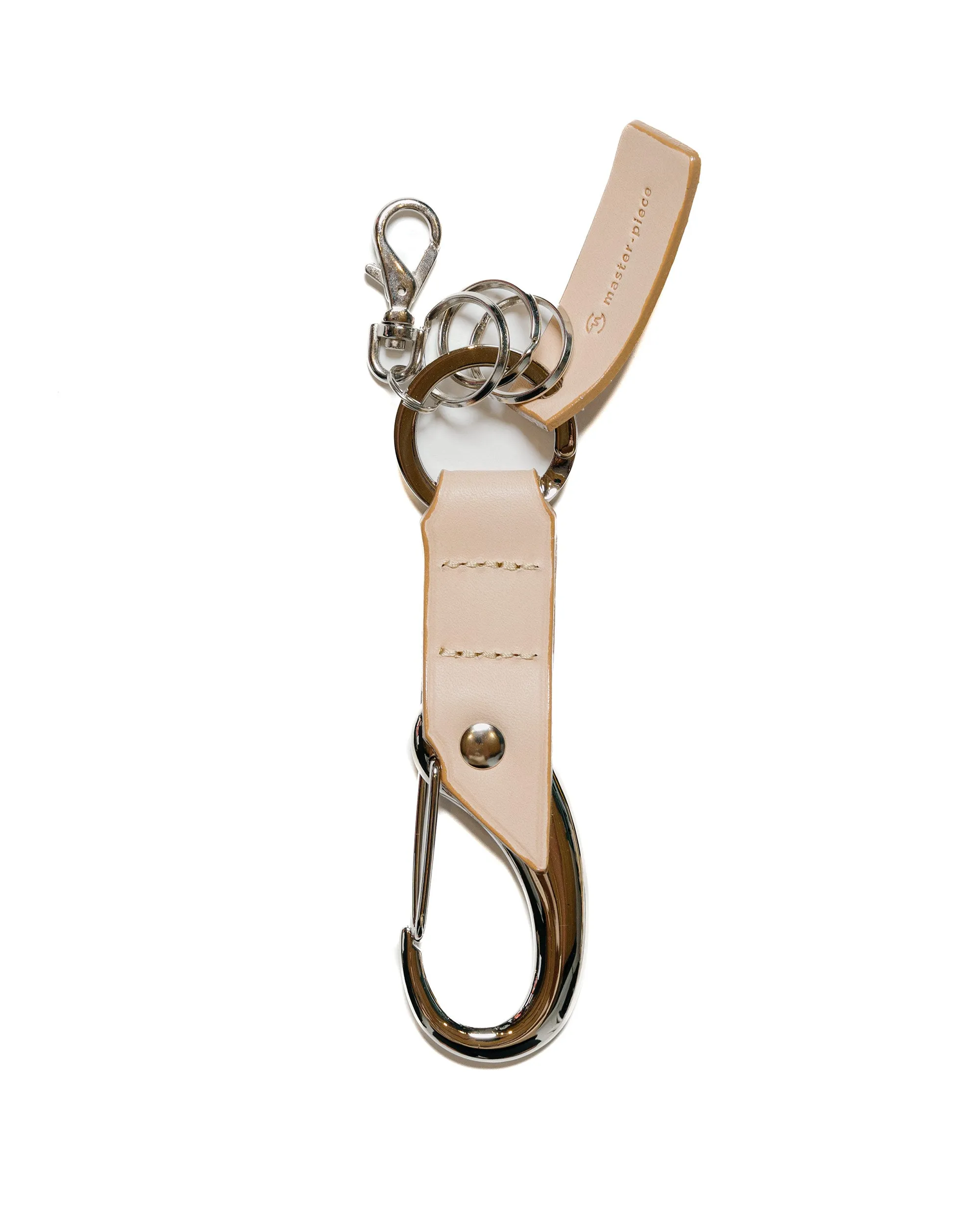 master-piece Magatama Key Ring Beige sold by Lost & Found