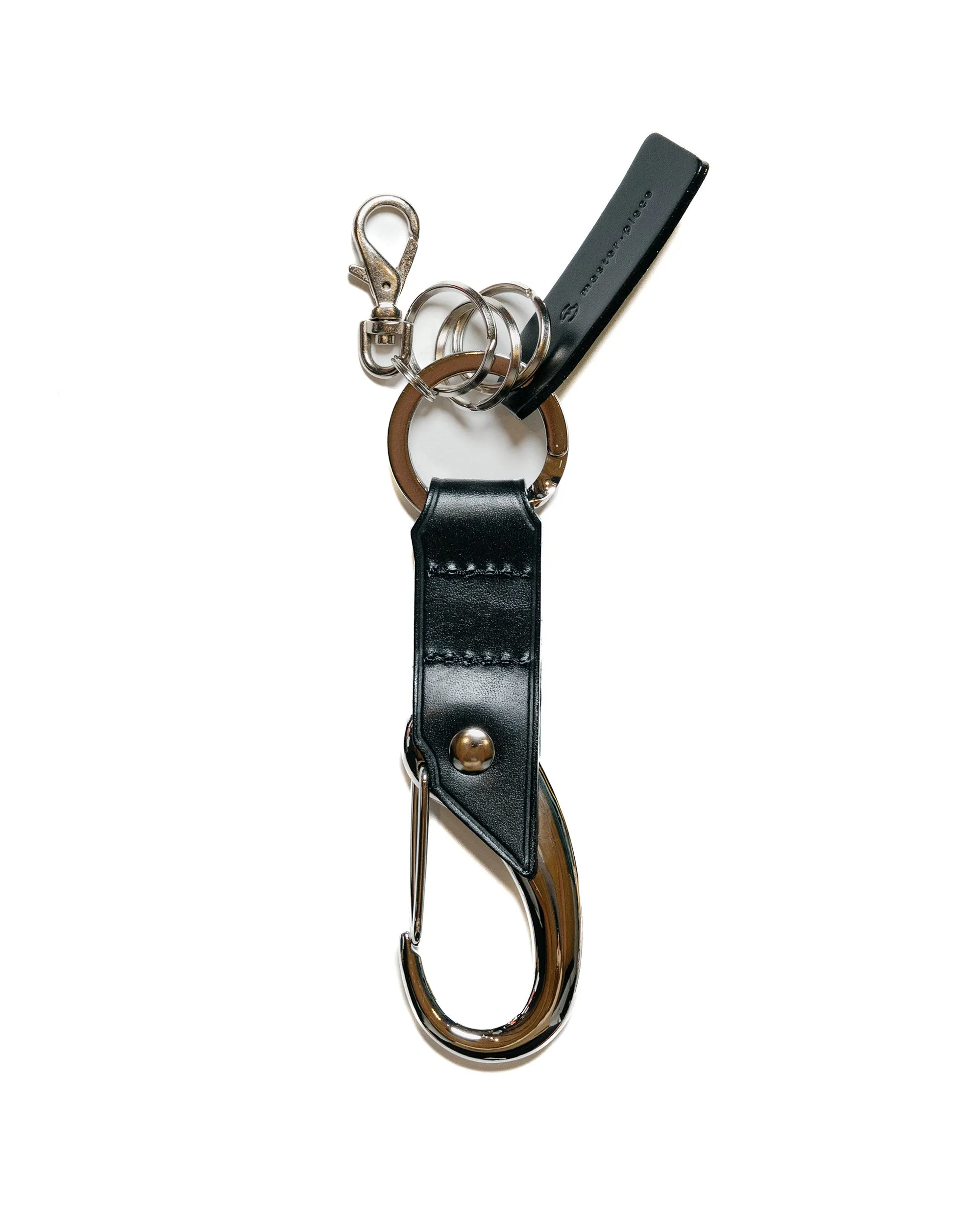 master-piece Magatama Key Ring Black sold by Lost & Found