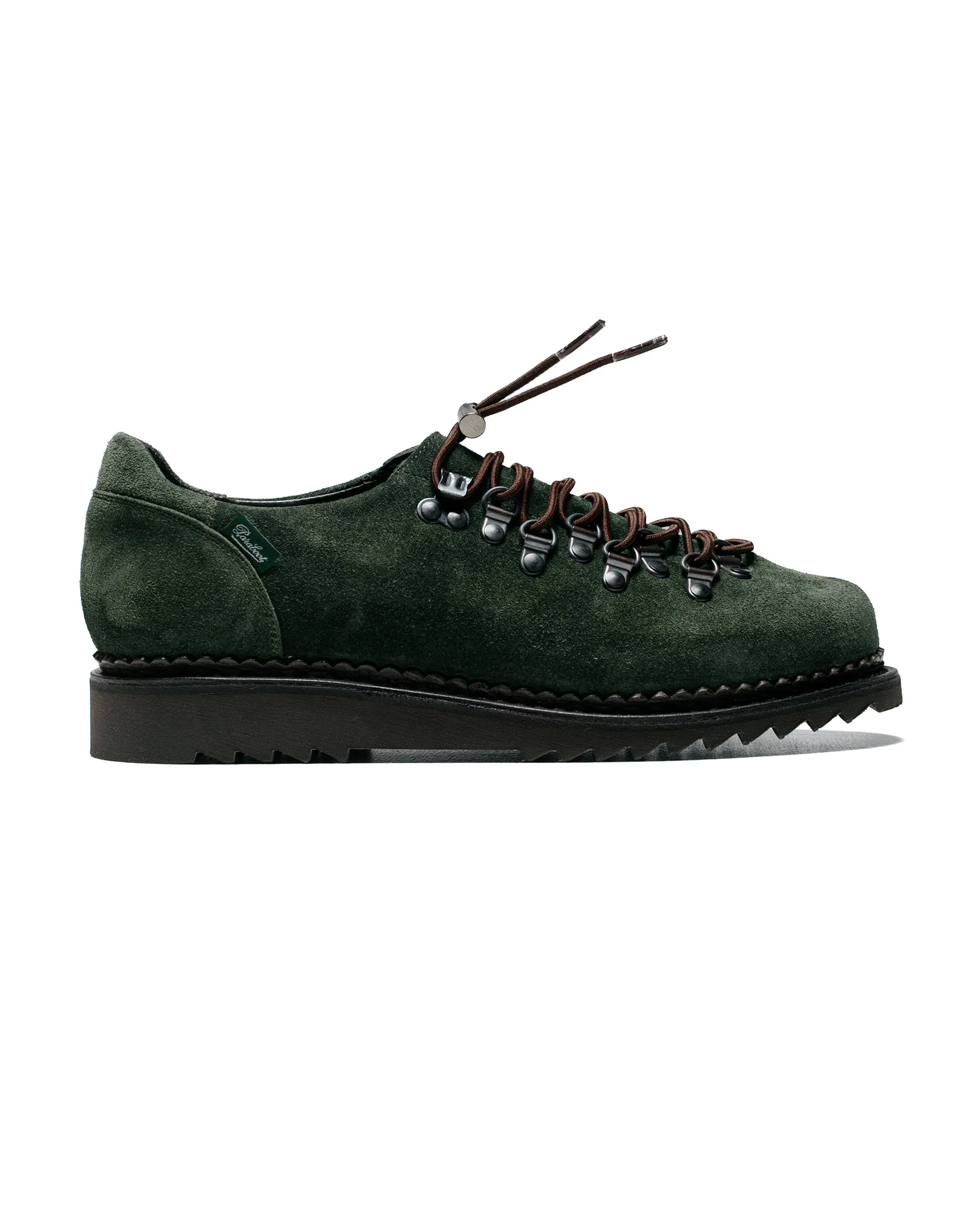 Paraboot x Engineered Garments Clusaz Velours Green sold by Lost & Found