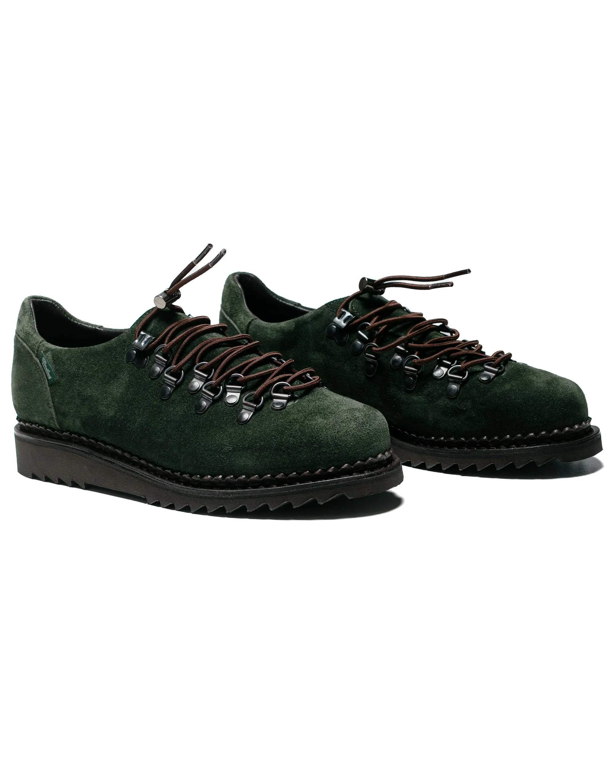 Paraboot x Engineered Garments Clusaz Velours Green sold by Lost & Found product image thumbnail 2
