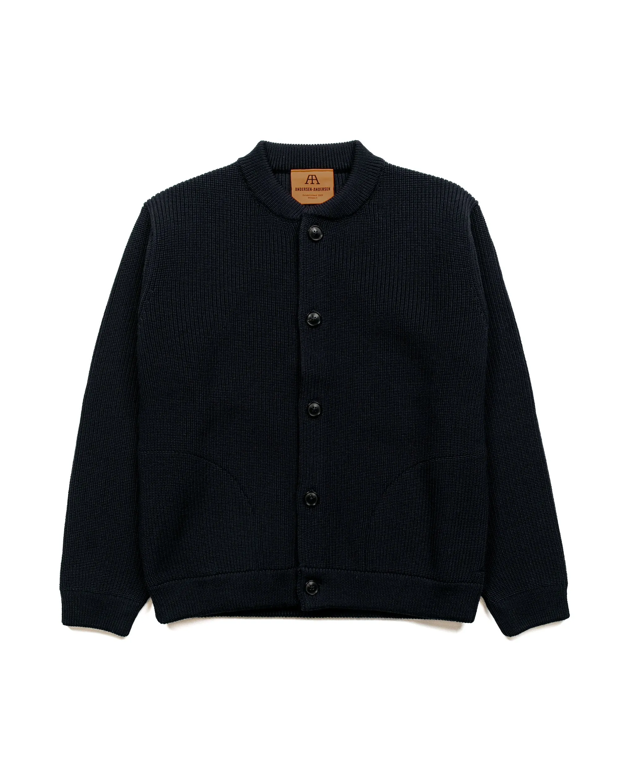 Andersen-Andersen Skipper Jacket Navy Blue sold by Lost & Found