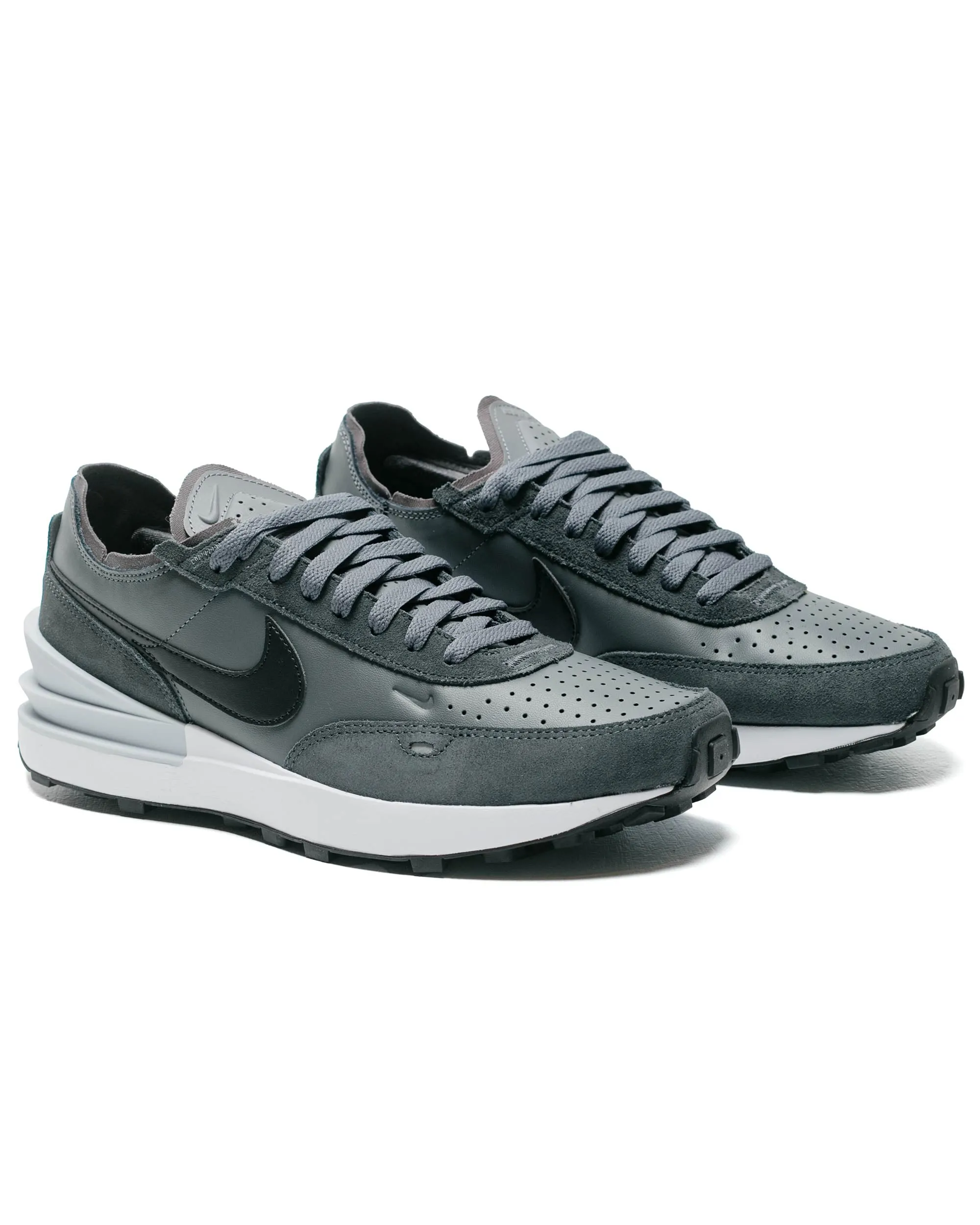 Nike Waffle One Leather Iron Grey sold by Lost & Found product image thumbnail 2