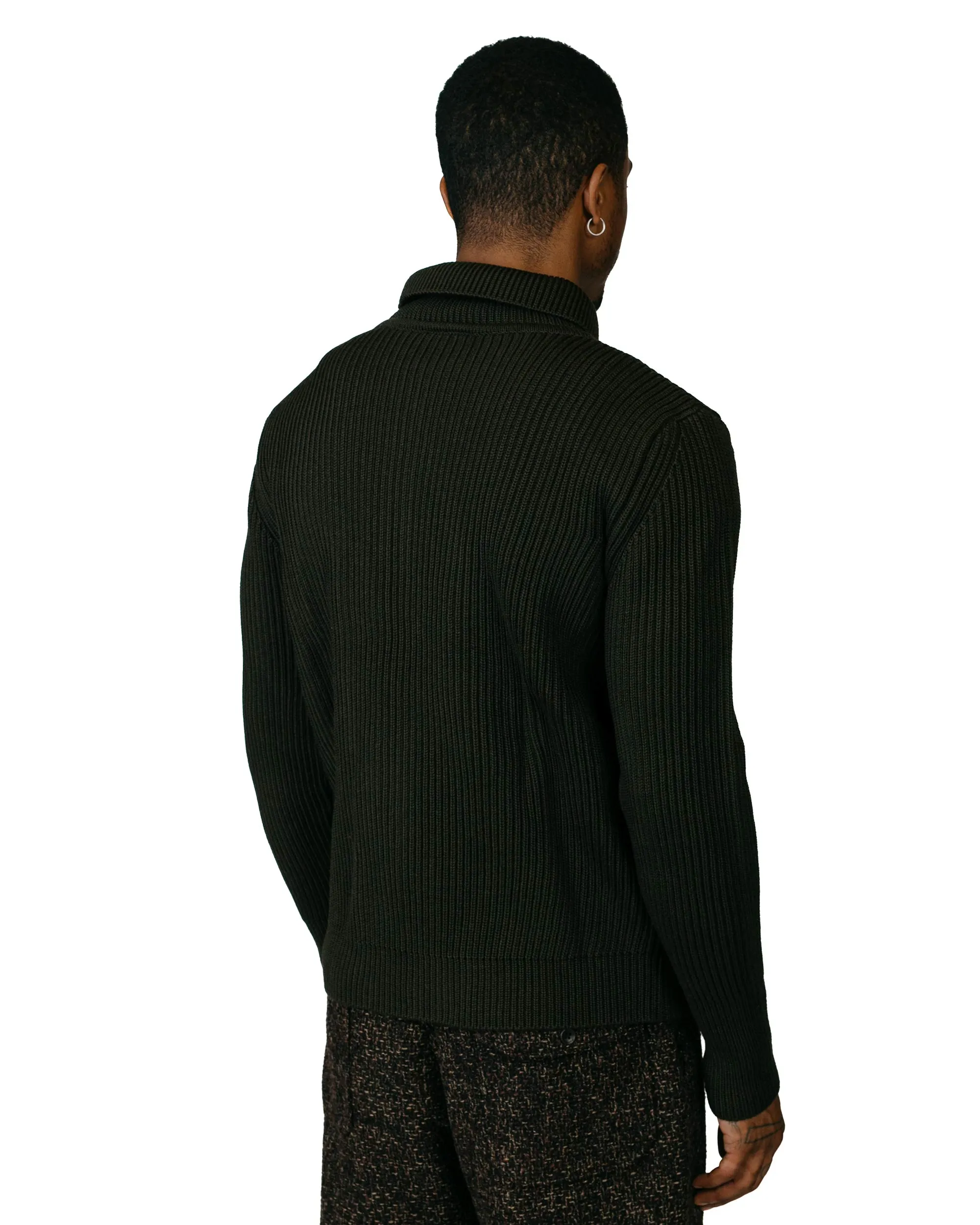 Andersen-Andersen Navy Full-Zip Pockets Hunting Green sold by Lost & Found product image thumbnail 3