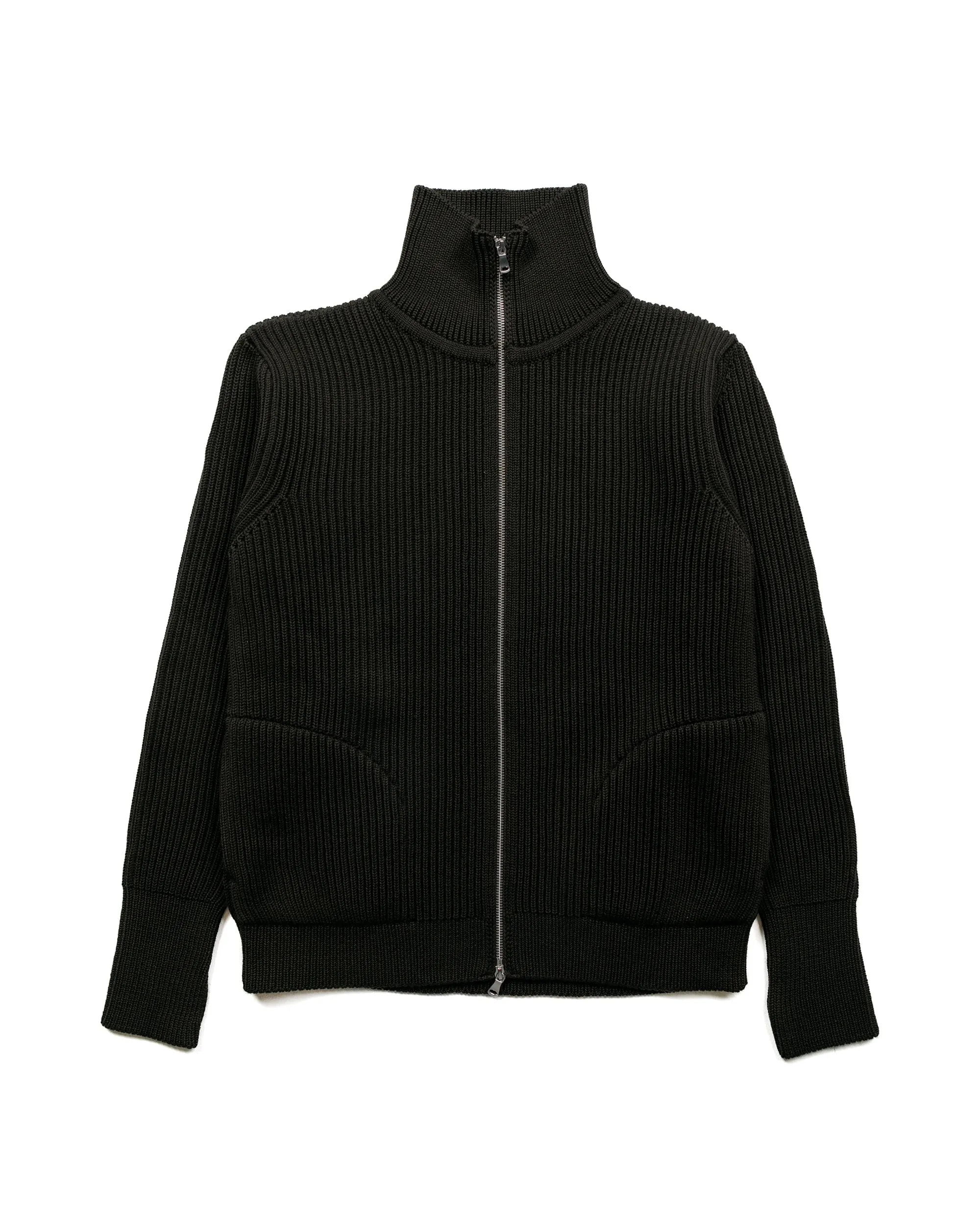 Andersen-Andersen Navy Full-Zip Pockets Hunting Green sold by Lost & Found