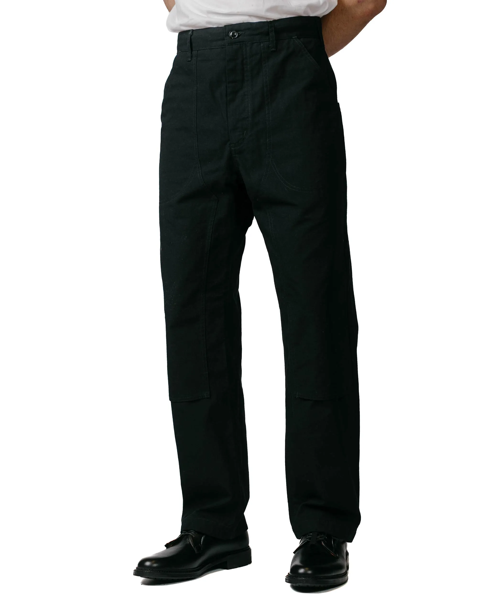 Engineered Garments Climbing Pant Black Heavyweight Cotton Ripstop sold by Lost & Found product image thumbnail 2