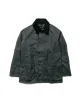 Barbour Ashby Wax Jacket Grey/Classic sold by Lost & Found