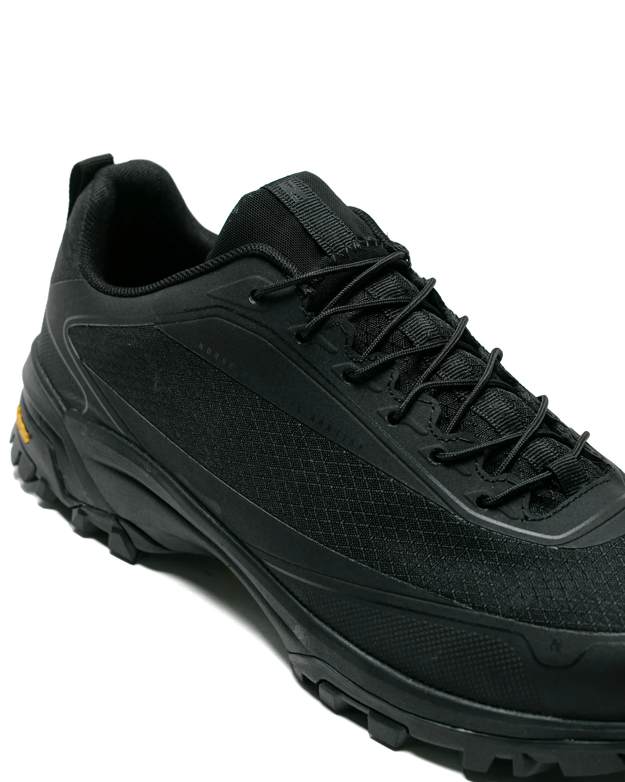 Norse Projects Laced Up Runner V02 Black sold by Lost & Found product image thumbnail 3