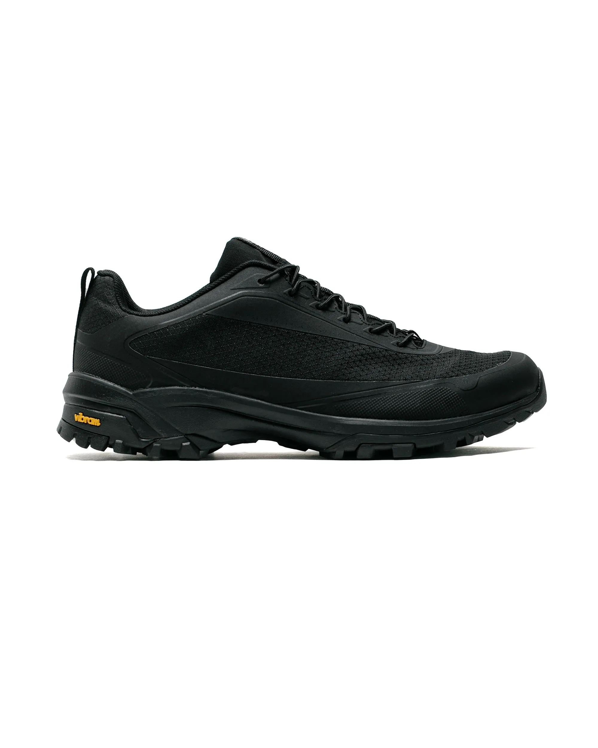 Norse Projects Laced Up Runner V02 Black sold by Lost & Found