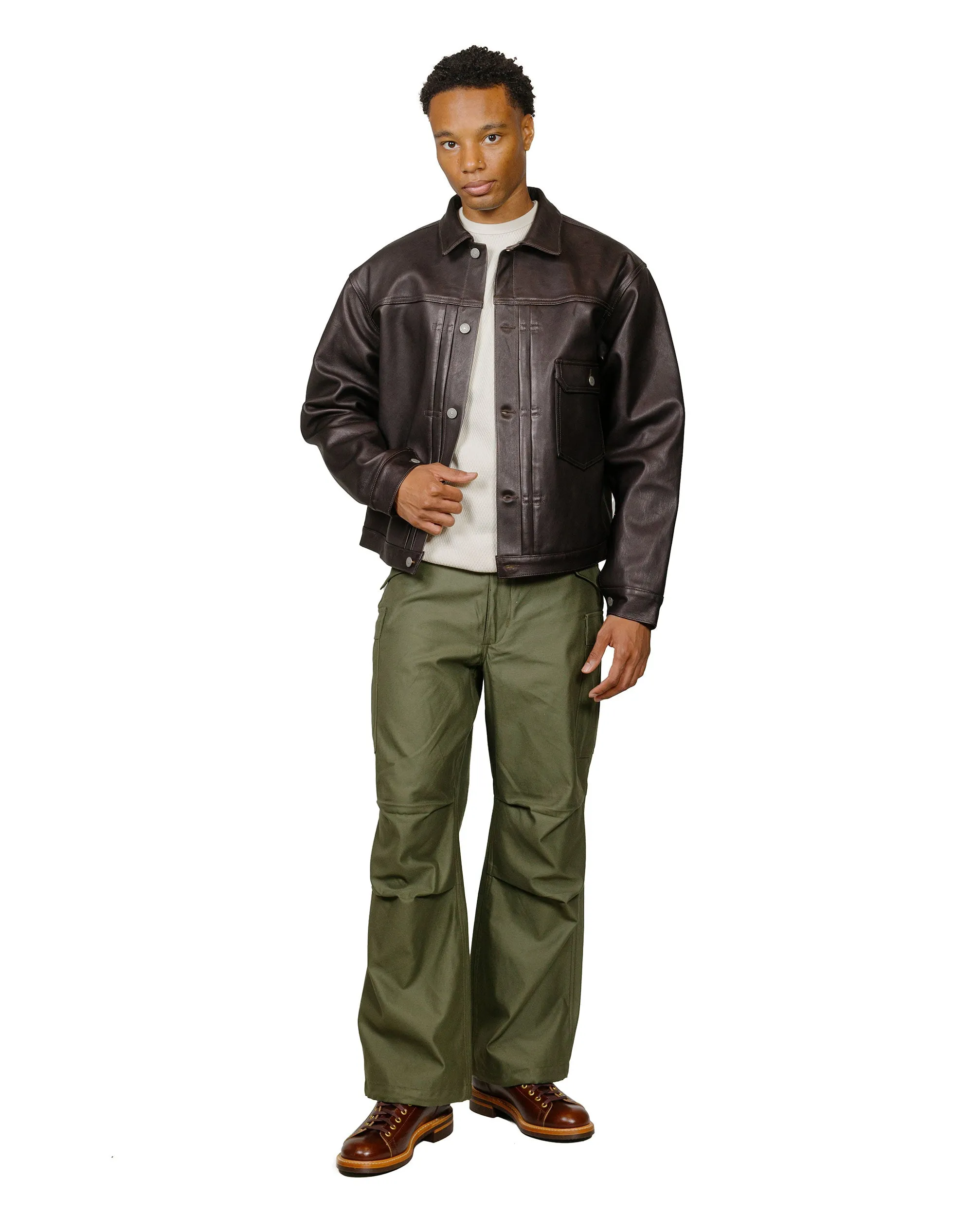 The Real McCoy's MC22109 U.S. Army Military Thermal Shirt Milk sold by Lost & Found product image thumbnail 4
