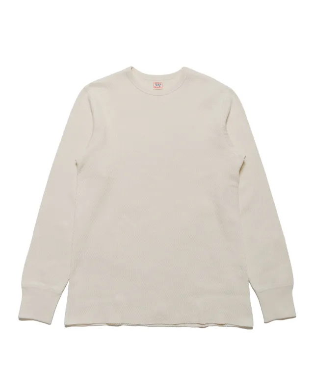 The Real McCoy's MC22109 U.S. Army Military Thermal Shirt Milk sold by Lost & Found