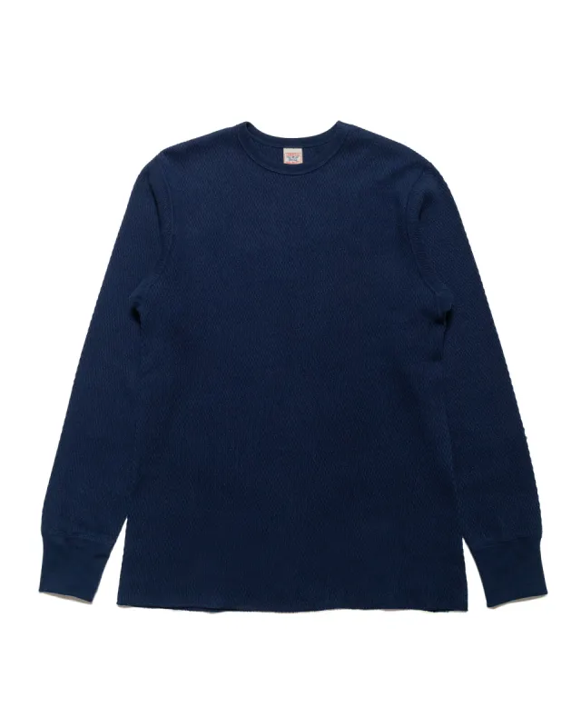The Real McCoy's MC22109 U.S. Army Military Thermal Shirt Navy sold by Lost & Found