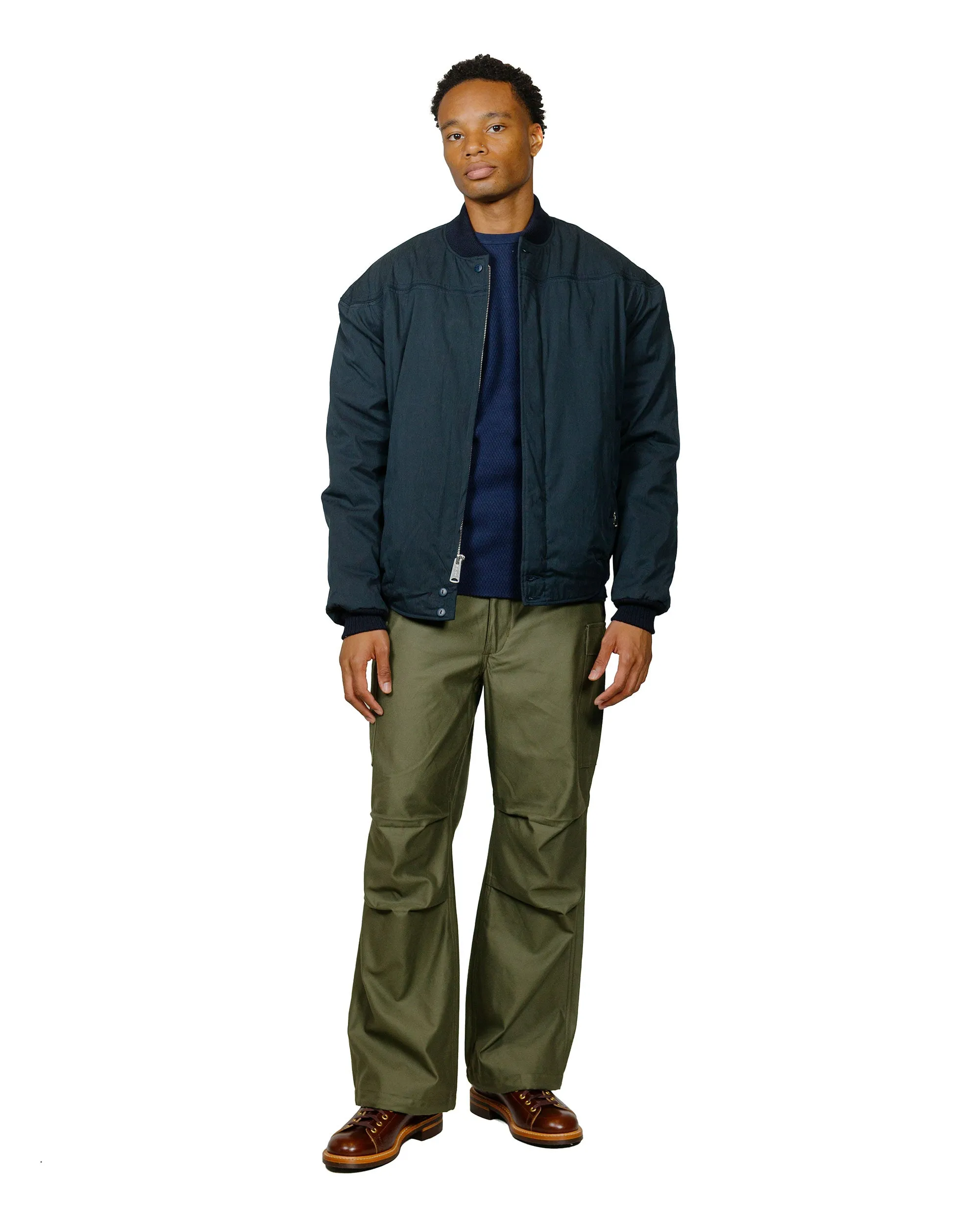 The Real McCoy's MC22109 U.S. Army Military Thermal Shirt Navy sold by Lost & Found product image thumbnail 4