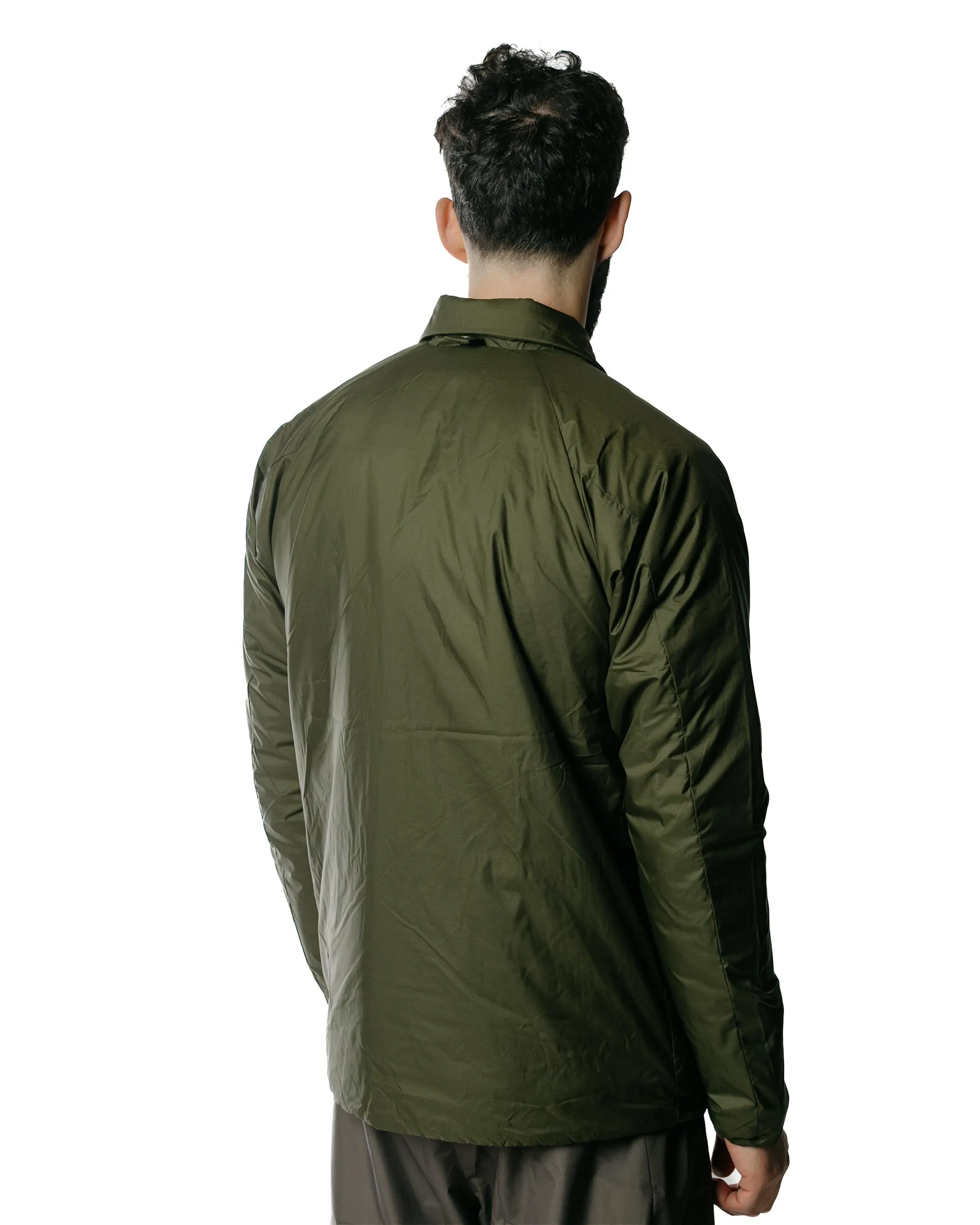 Norse Projects Pertex Quantum Midlayer Shirt Army Green sold by Lost & Found product image thumbnail 3