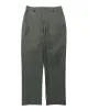 Wanze Straight Leg Baker Pant Structured Cotton Green Smoke sold by Lost & Found