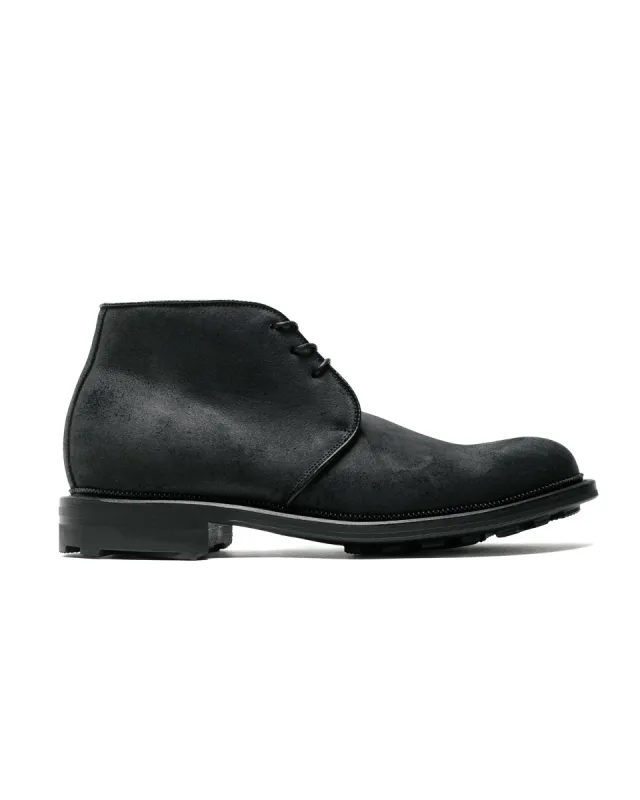 Viberg Uplands Boot Black Waxy Commander sold by Lost & Found