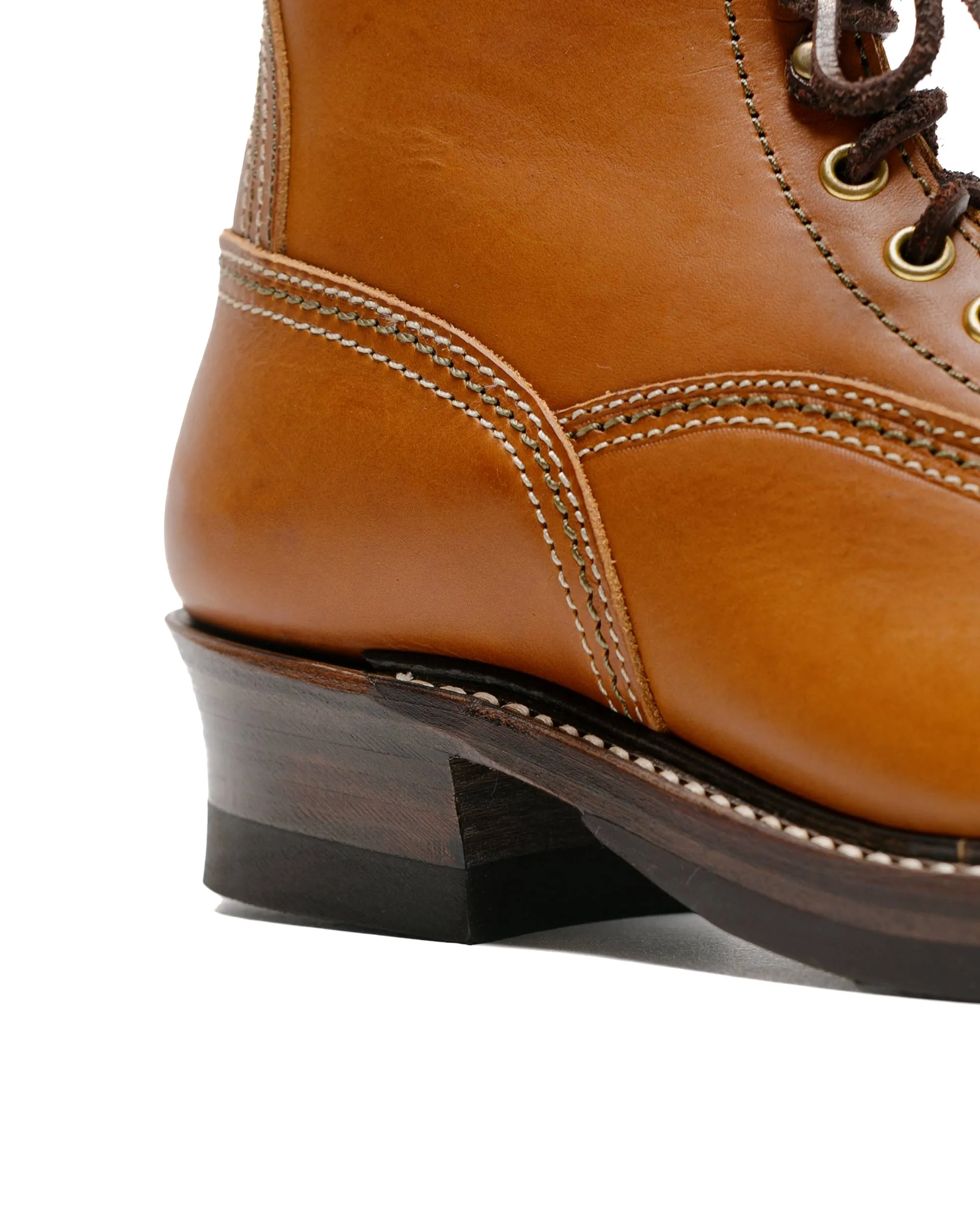 John Lofgren Bootmaker Donkey Puncher Boots Badalassi Carlo Leather Cognac sold by Lost & Found product image thumbnail 4