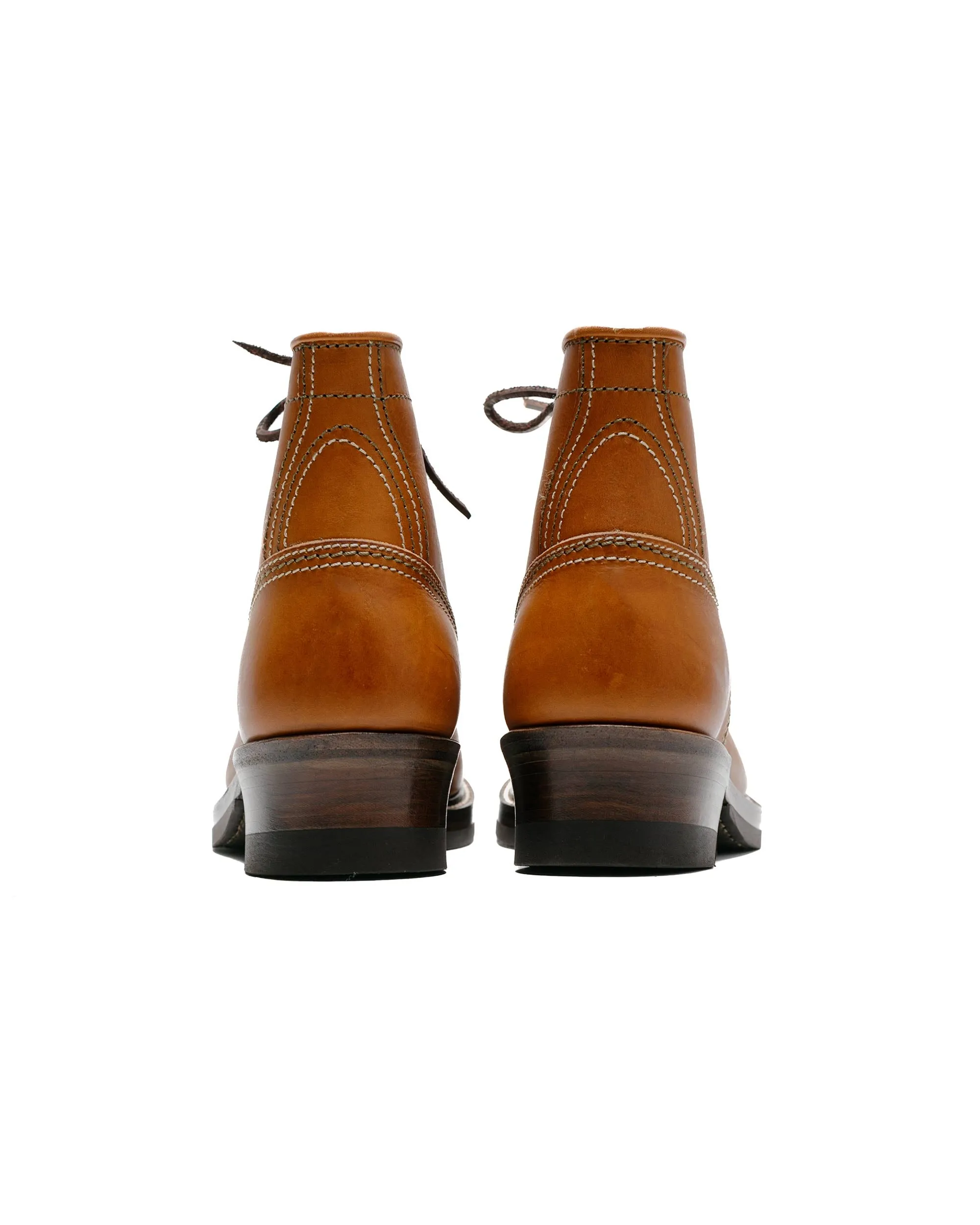 John Lofgren Bootmaker Donkey Puncher Boots Badalassi Carlo Leather Cognac sold by Lost & Found product image thumbnail 5