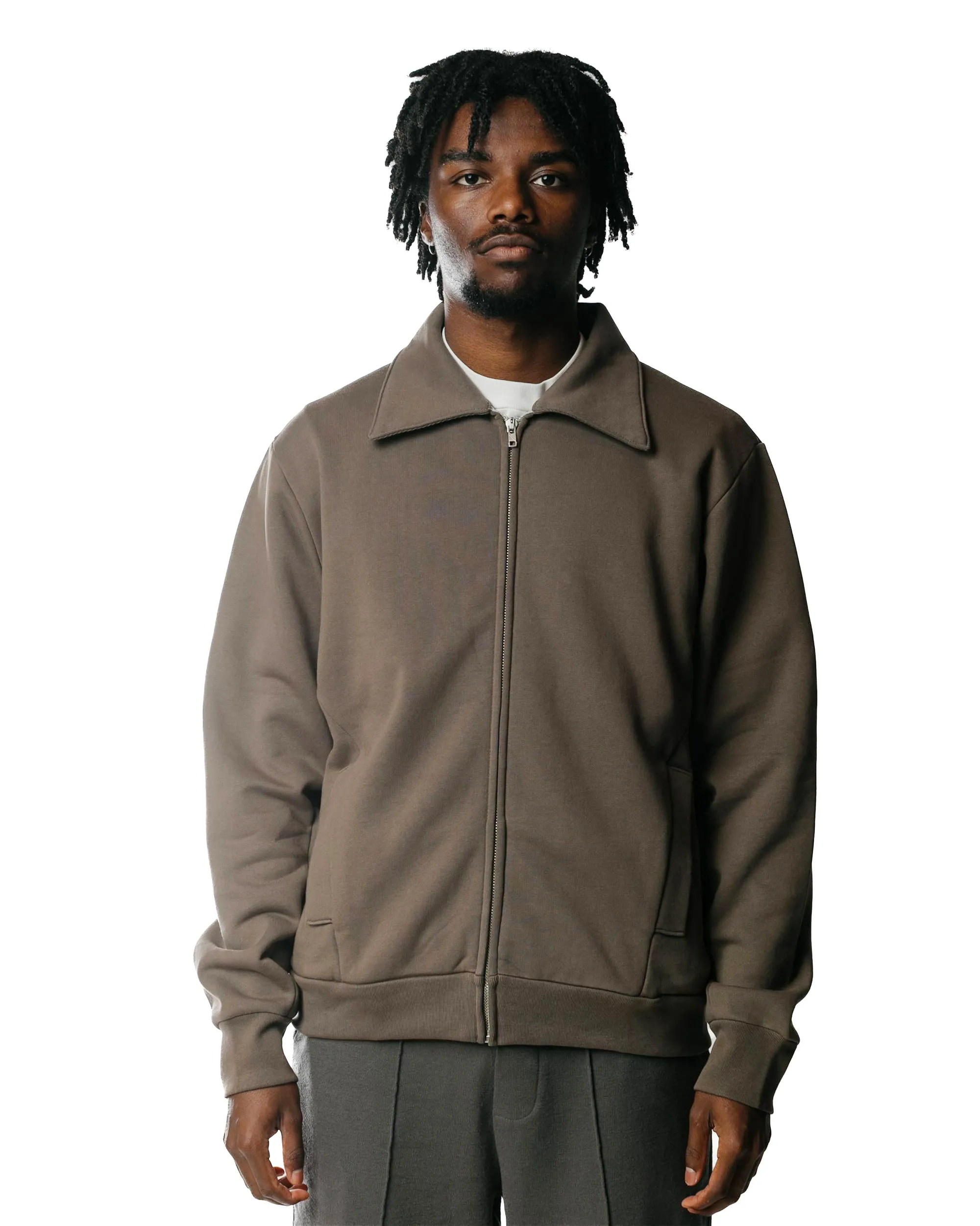 Lady White Co. Zip Sweat Jacket Deep Cement sold by Lost & Found product image thumbnail 2