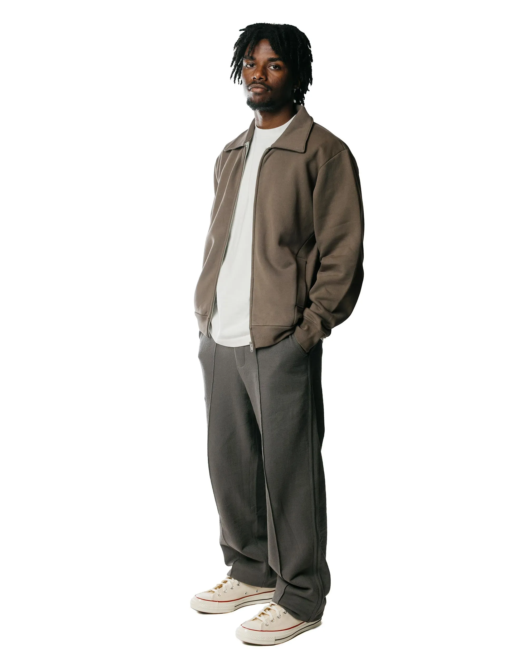 Lady White Co. Zip Sweat Jacket Deep Cement sold by Lost & Found product image thumbnail 4